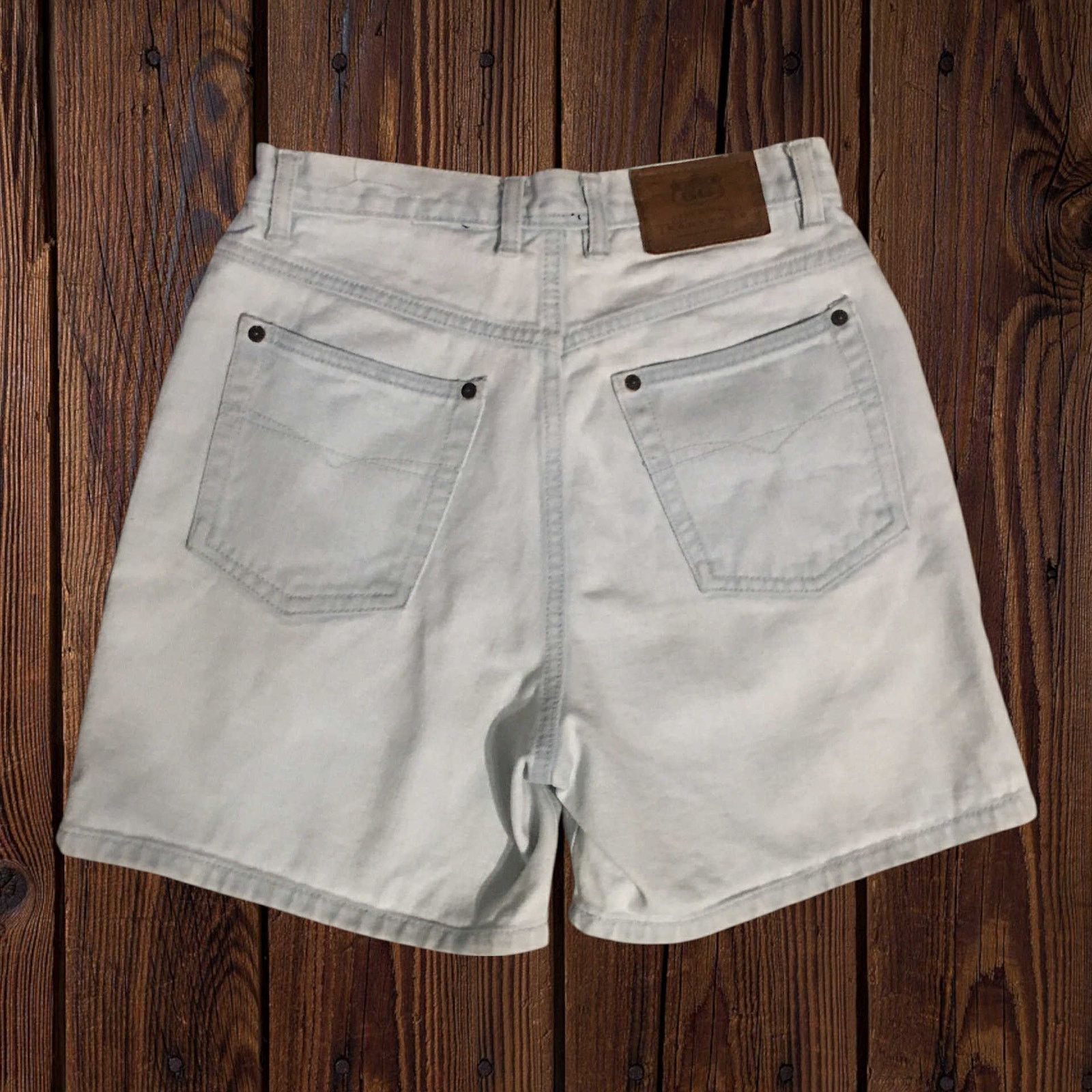 Route 66 VINTAGE Route 66 Denim Jean Shorts High Waisted Light 31" Size 31" - 2 Thumbnail