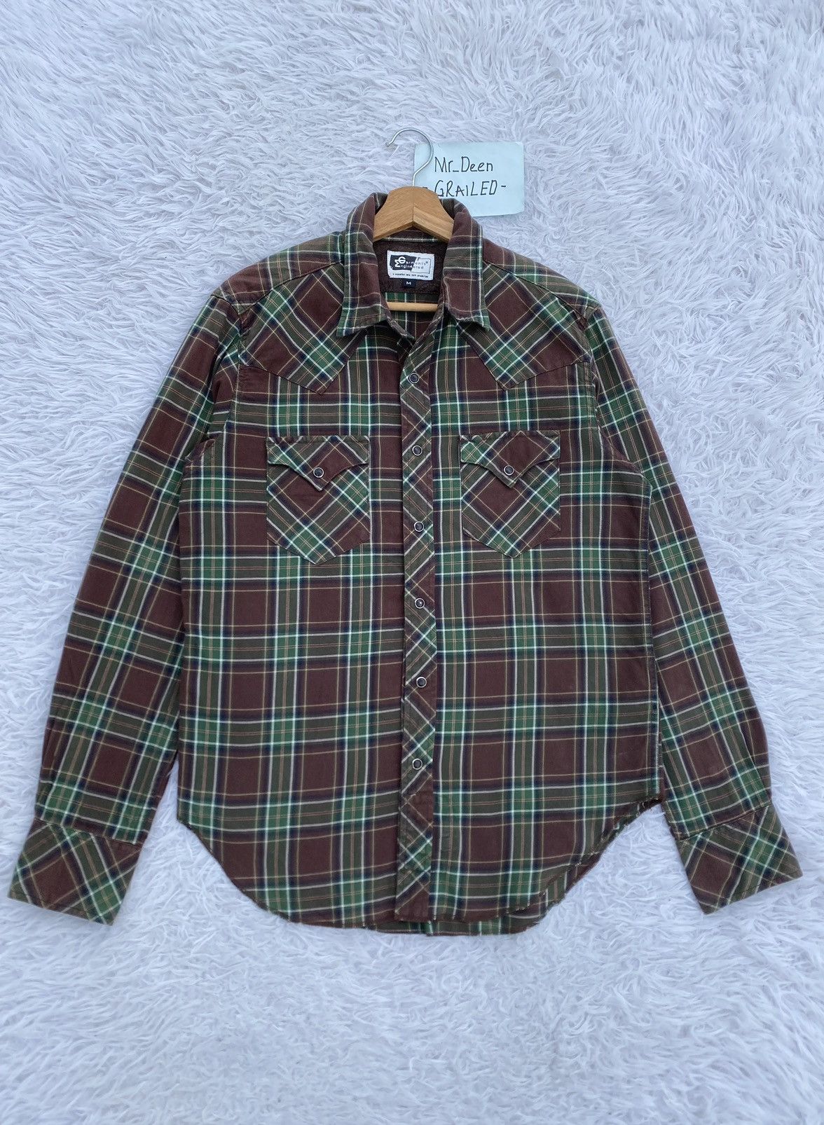 Engineered Garments Rare Engineered Garments Checkered Buttons Shirt Size US M / EU 48-50 / 2 - 1 Thumbnail