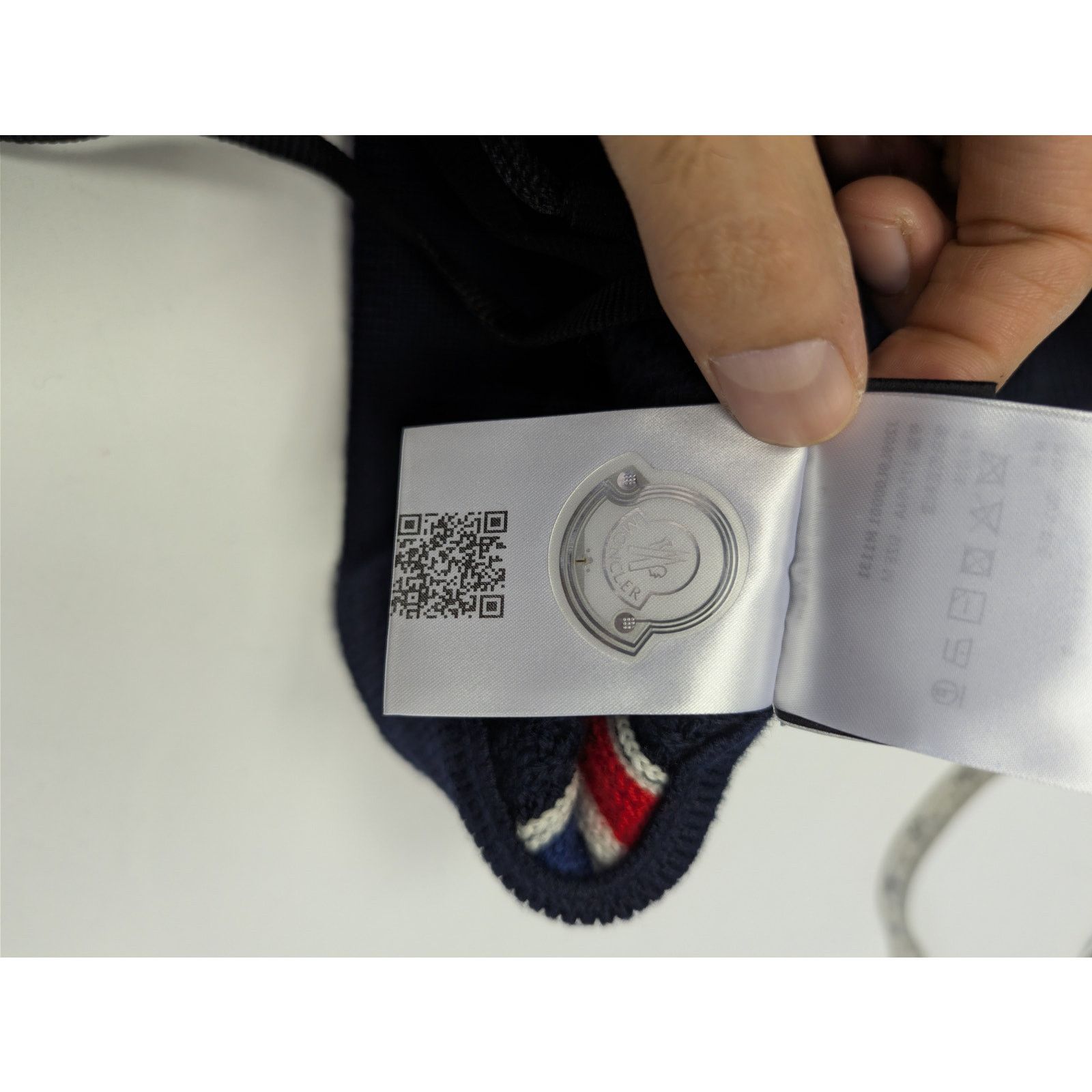 Moncler × Palm Angels o1rshd1 Knitwear Racing Track Pants in Navy Blue / White Size US 36 / EU 52 - 21 Thumbnail
