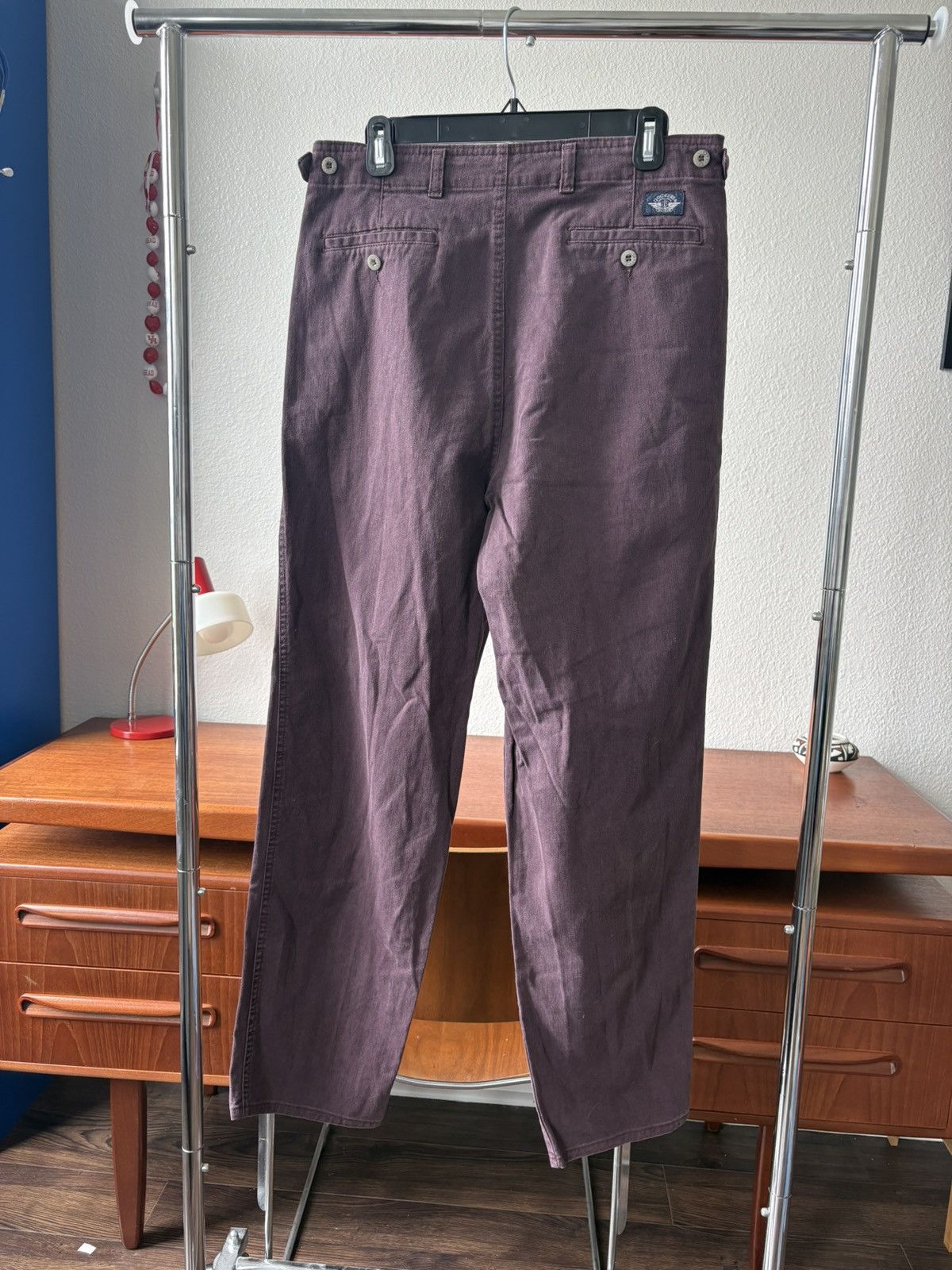 Levi's Levi’s X Dockers Double Pleat Denim Chinos Made in USA Size US 32 / EU 48 - 2 Thumbnail