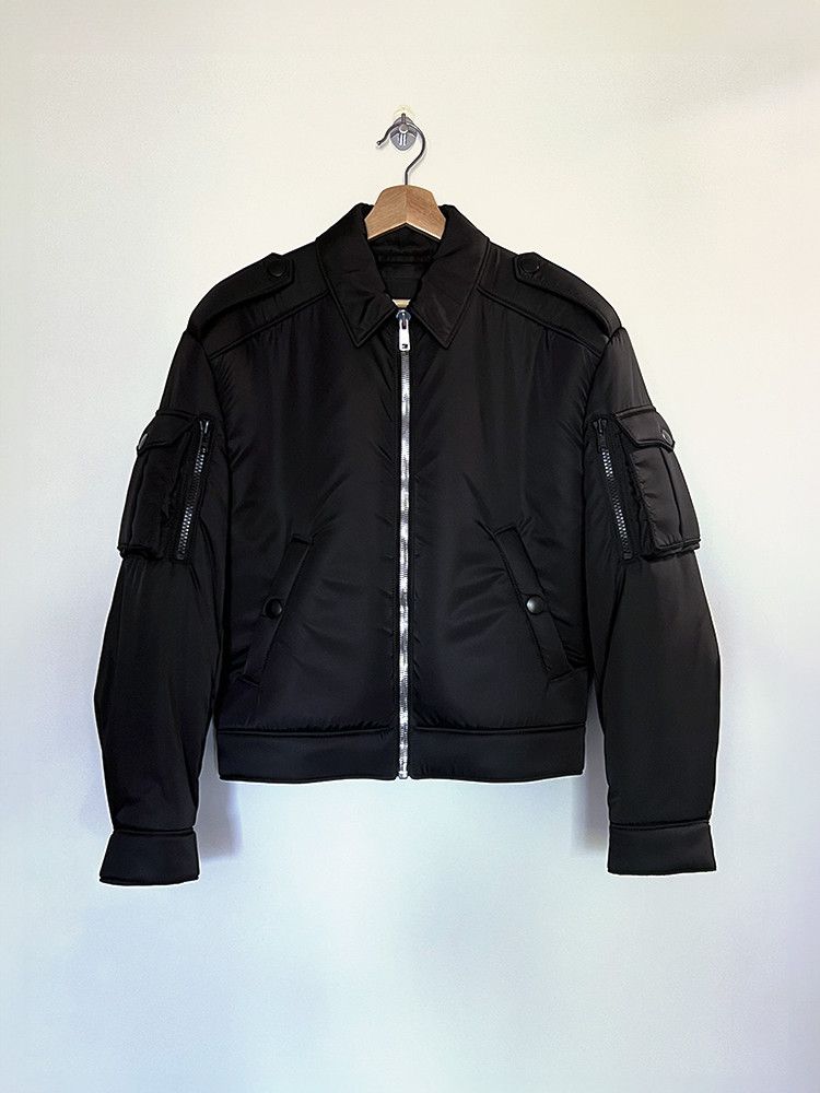 Prada FW19 PADDED BOMBER JACKET Size US S / EU 44-46 / 1 - 1 Thumbnail