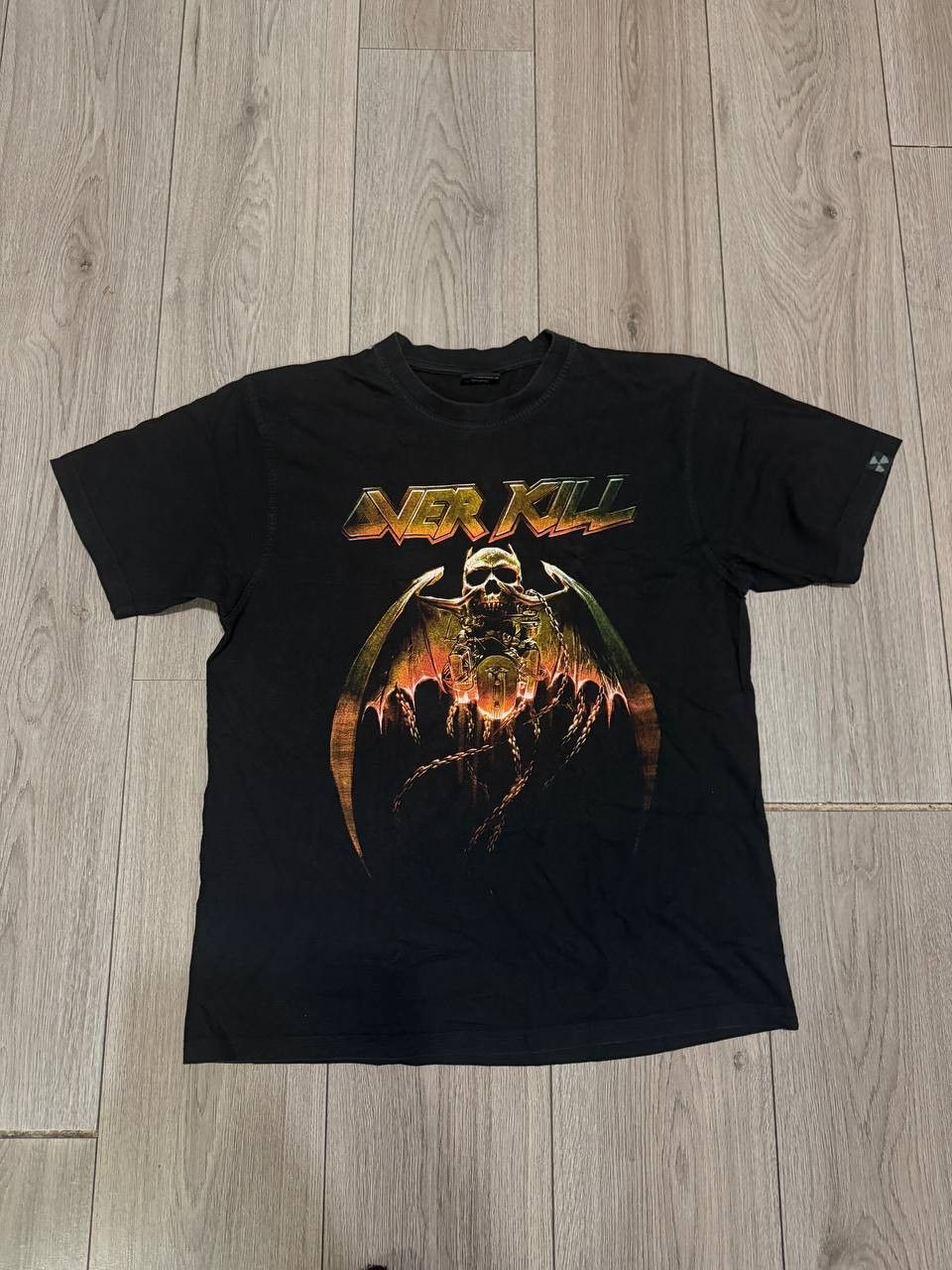 Vintage 2000s OverKill Bring Me the Night T-shirt L Black