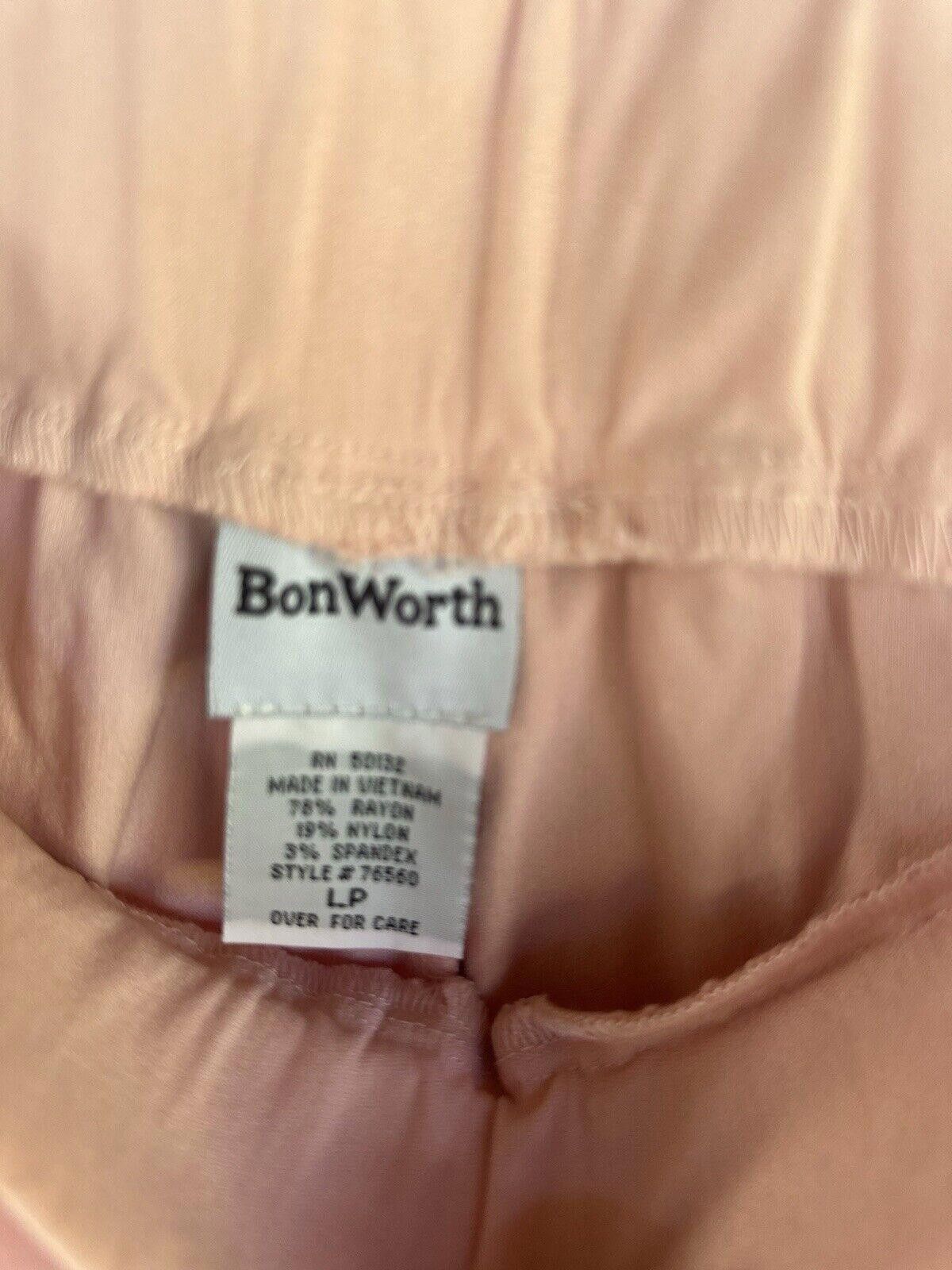 Designer Large Petite Pants Pink Bosworth Elastic Waist Size 36" / US 14 / IT 50 - 5 Thumbnail