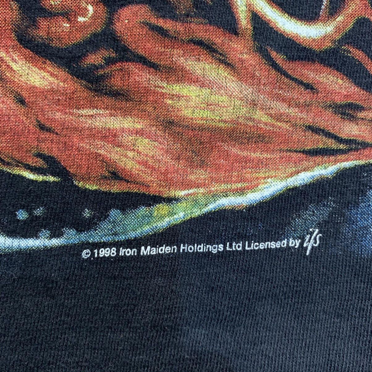 Band Tees × Iron Maiden × Vintage Iron Maiden Virtual XI 1998 Tee Size US XL / EU 56 / 4 - 5 Thumbnail