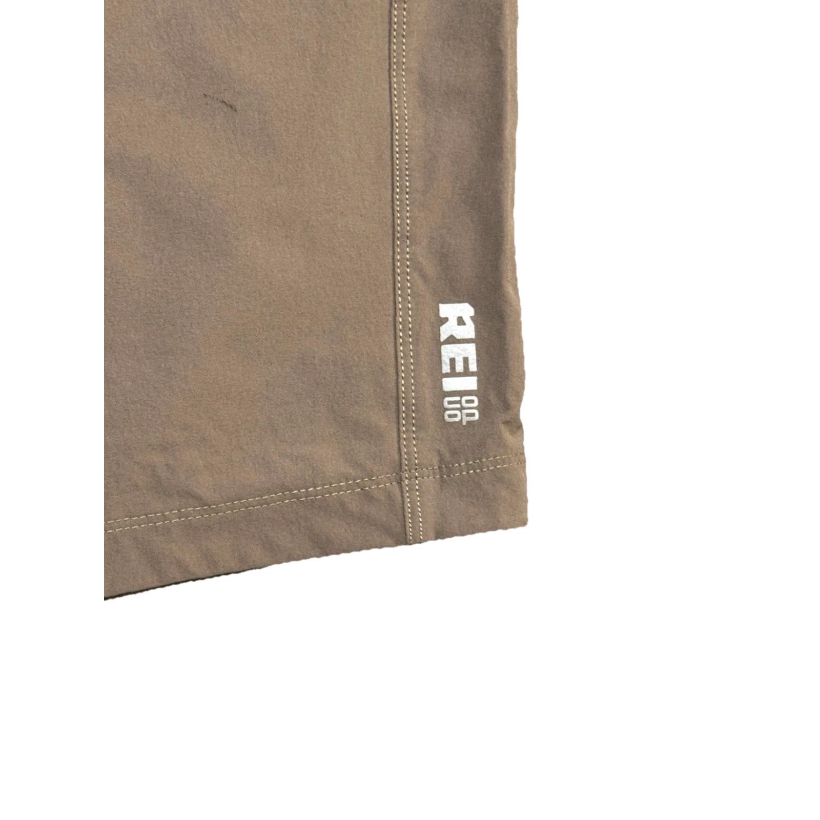 Vintage REI Coop Regular Fit Shorts 34 Belt Nylon Spandex Chino Casual Outdoor Mens Brown Size US 34 / EU 50 - 6 Thumbnail
