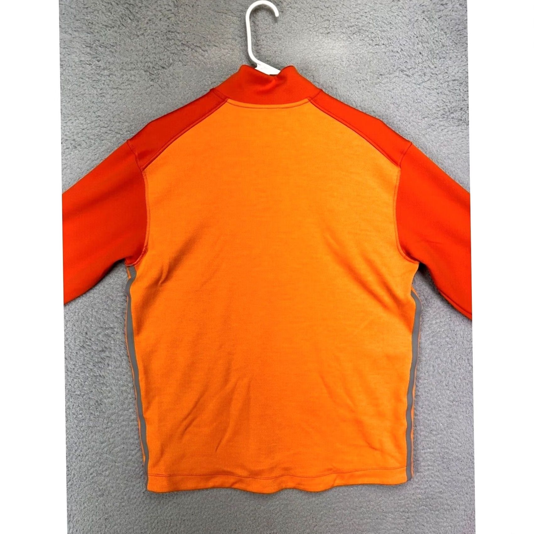 Nike Nike Mens Adult Medium Orange Clemson Tigers Dri-Fit Quarter Zip Pullover Shirt Size US M / EU 48-50 / 2 - 2 Thumbnail
