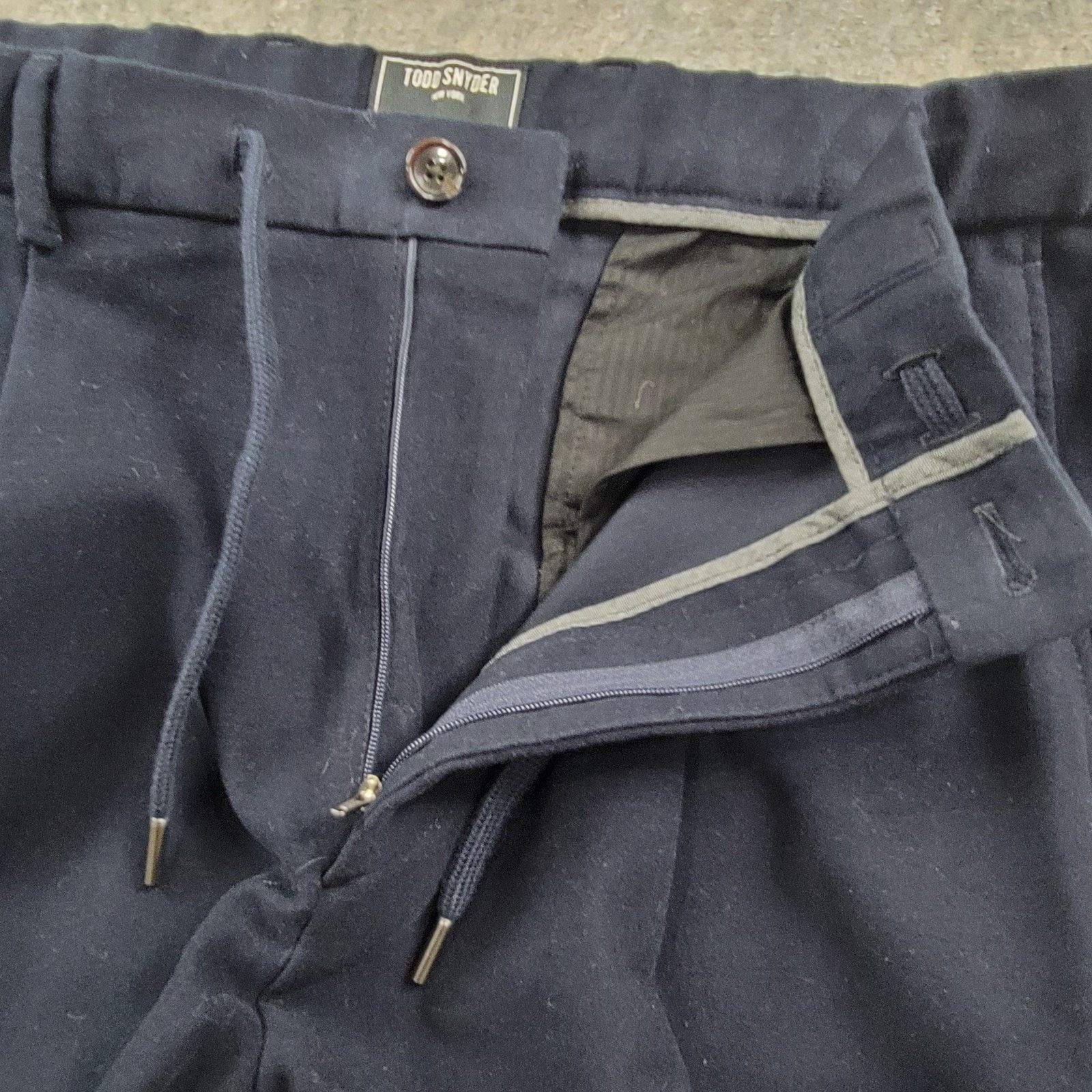 Todd Snyder Todd Snyder Italian Doeskin Madison Trouser Drawstring NWT Size US 34 / EU 50 - 7 Thumbnail