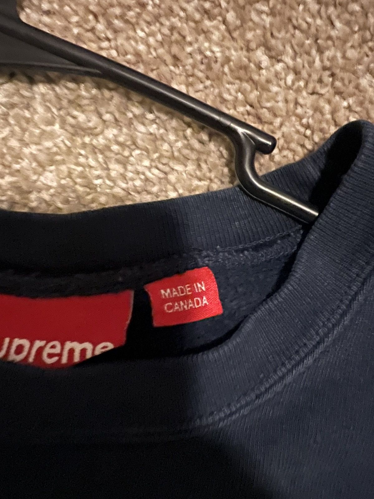 Supreme Supreme crew neck Size US M / EU 48-50 / 2 - 3 Thumbnail
