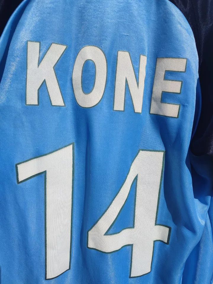 Adidas Olympique de Marseille Away 2008-09 Adidas Kone #14 FOOTBALL Size US M / EU 48-50 / 2 - 7 Thumbnail