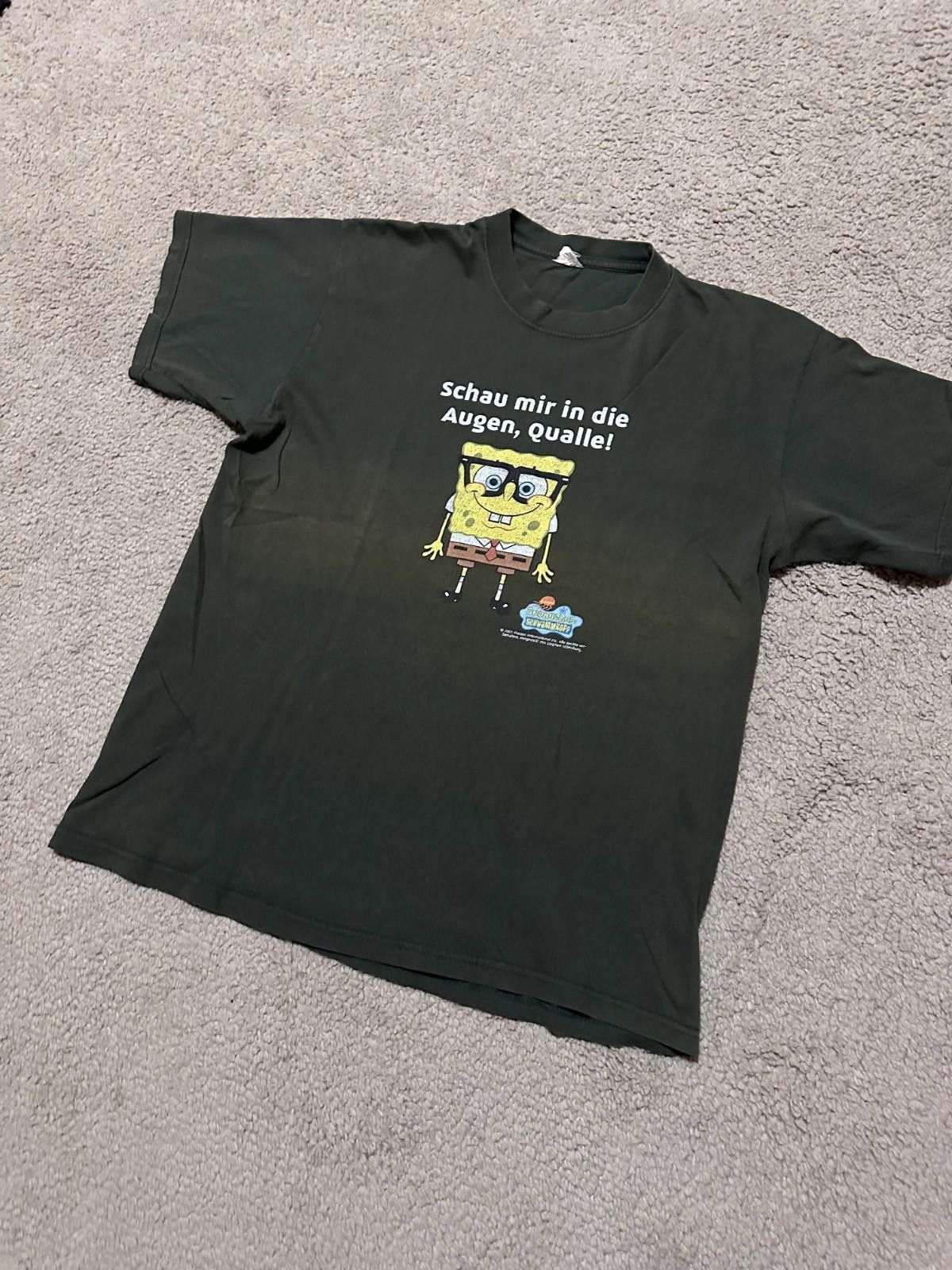 Nickelodeon Vintage 2003 Tshirt Sponge Bob Sz M Size US M / EU 48-50 / 2 - 2 Thumbnail