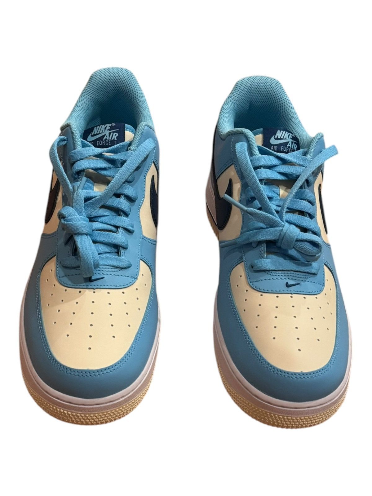 Nike Nike Air Force 1 ‘07 ‘Aquarius Blue Coconut Milk’ Size US 13 / EU 46 - 3 Thumbnail