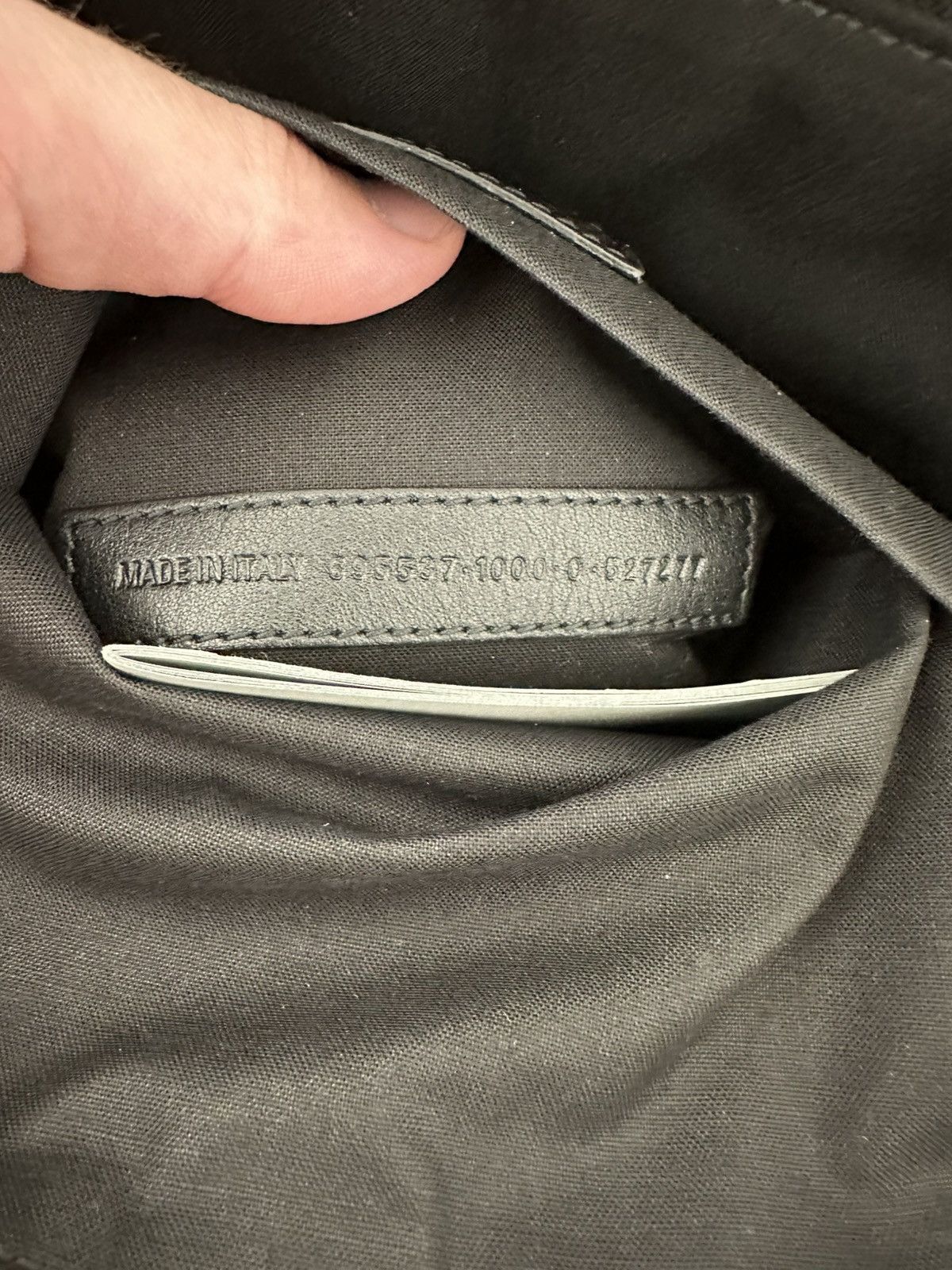 Balenciaga WOMEN'S JUMBO MEDIUM POUCH BB MONOGRAM SPONGE FABRIC Size ONE SIZE - 6 Thumbnail