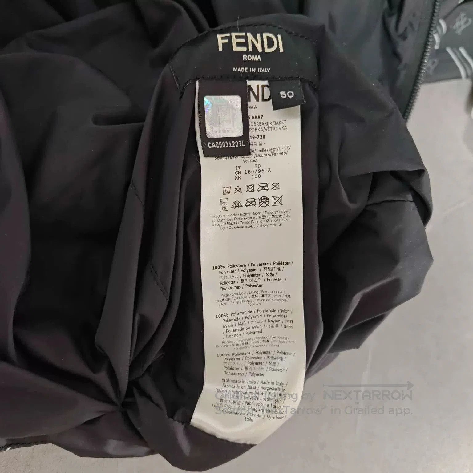 Fendi fendi reversible jacket in black and white. Size US L / EU 52-54 / 3 - 6 Thumbnail