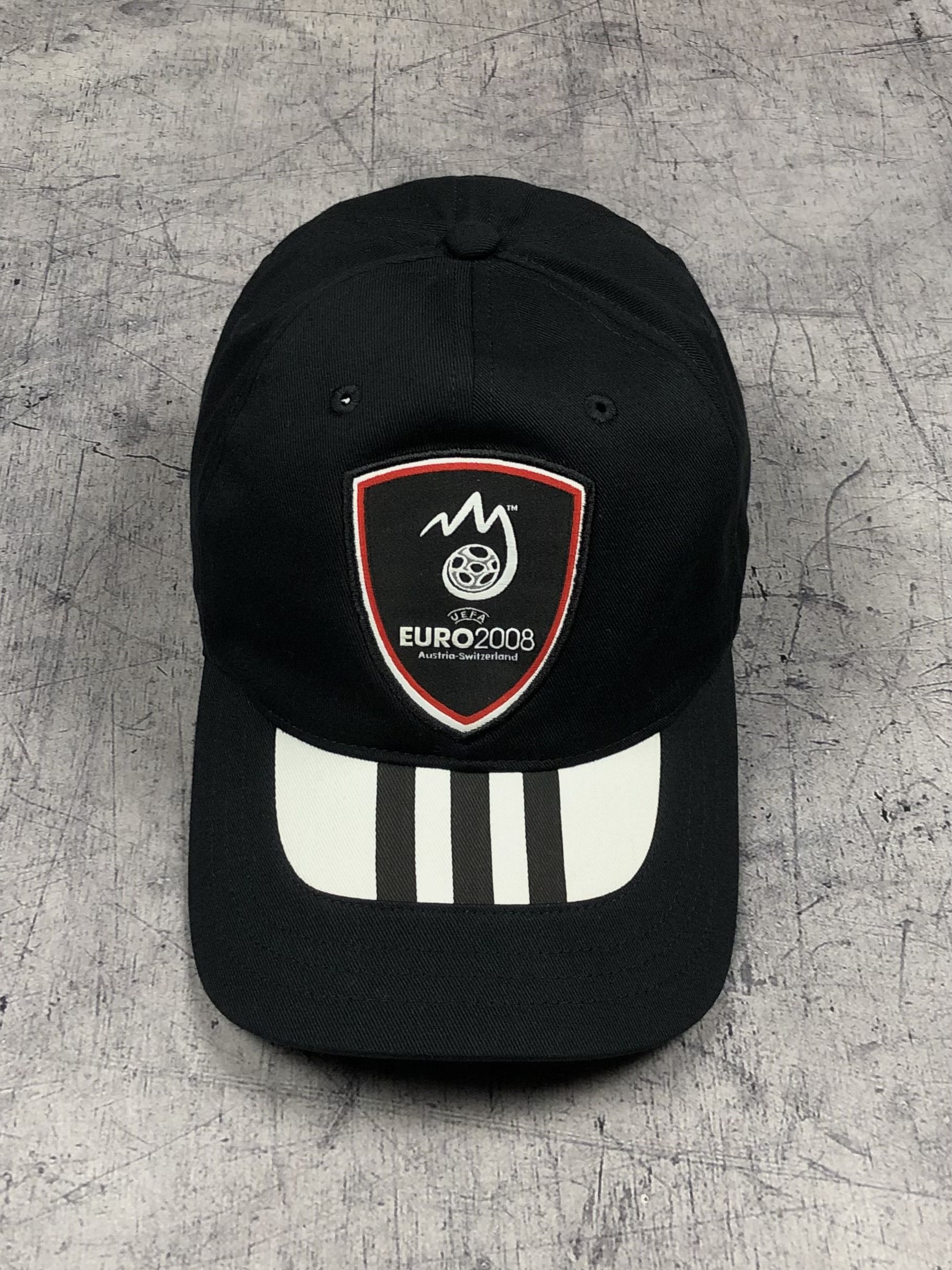 UEFA UEFA EURO Australia Switzerland Cap Adidas 2008 Size ONE SIZE - 1 Thumbnail