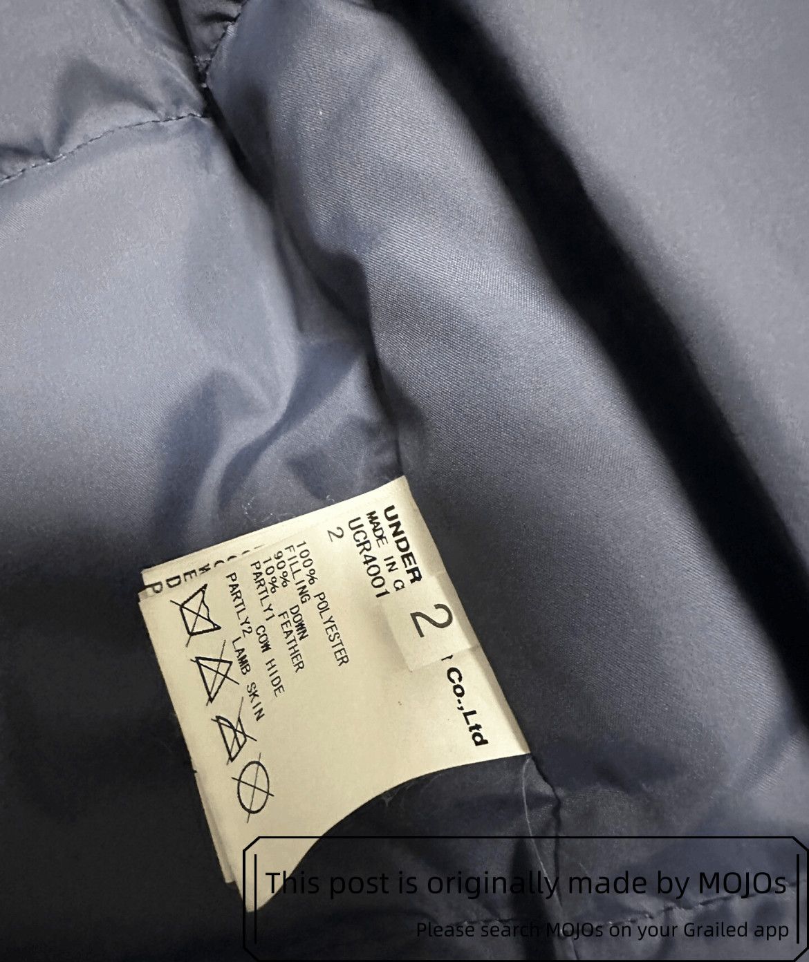Undercover Sz 2 Undercover Instant Calm Leather Patch Puffer Vest Size US M / EU 48-50 / 2 - 4 Thumbnail