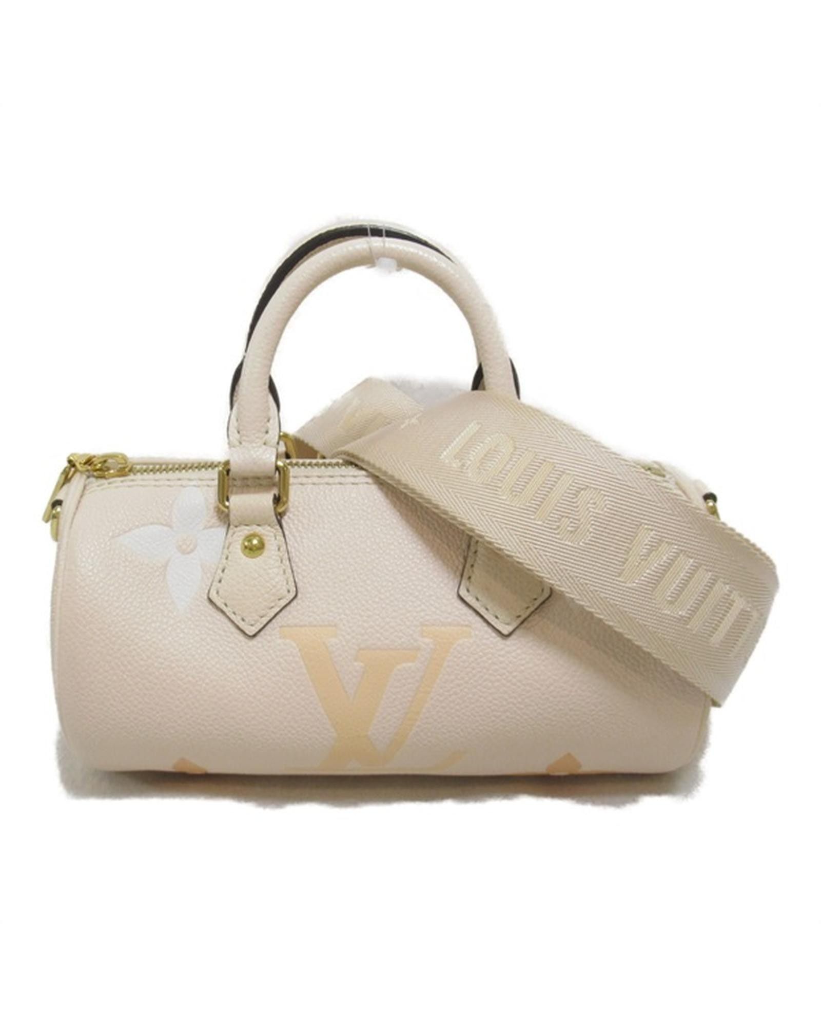 image of Louis Vuitton Pink Monogram Empreinte Papillon Bb Bag, Women's
