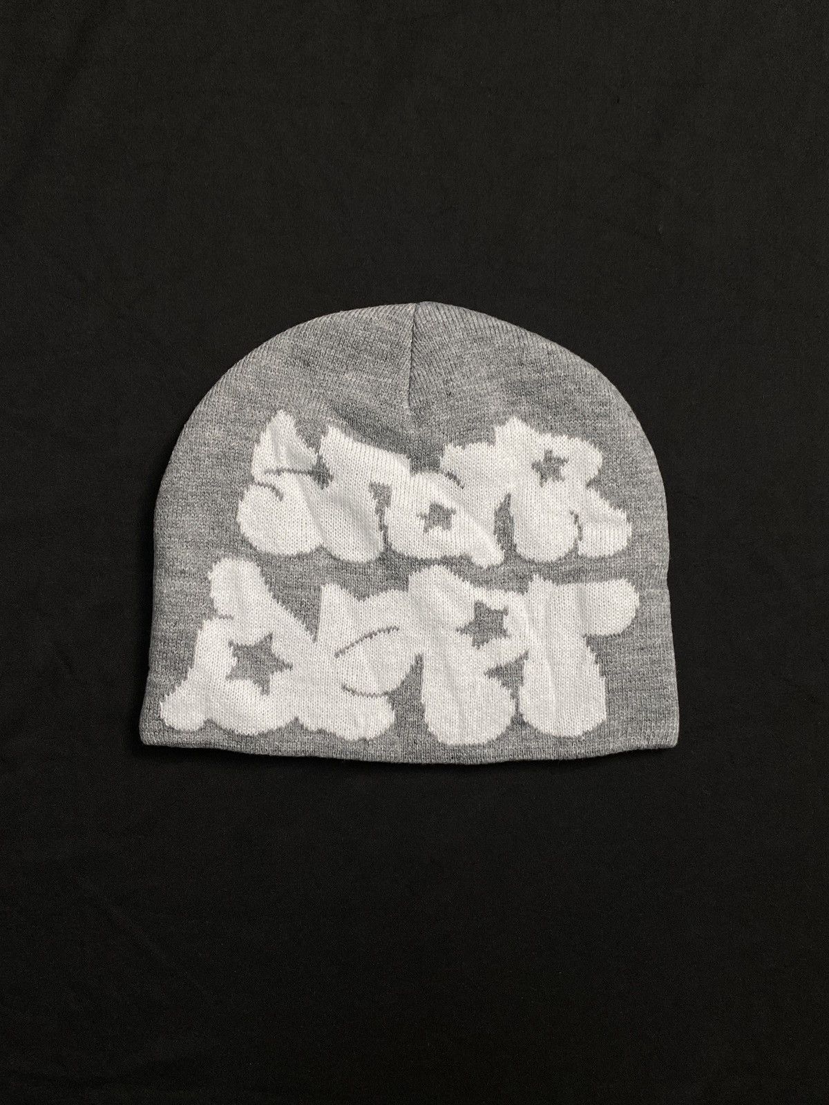 Japanese Brand Deadstock Star Dept Logo Brown No Cuff Beanie Hats OS Size ONE SIZE - 1 Thumbnail