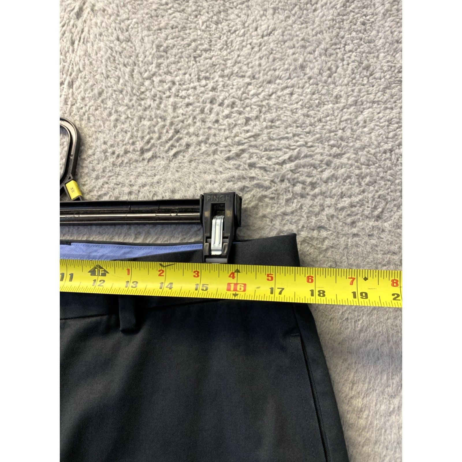 Brooks Brothers Brooks Brothers Mens Clark Fit Cotton Stretch Chino Pants 35W x 32L Black 150-29 Mens Size US 35 - 5 Thumbnail