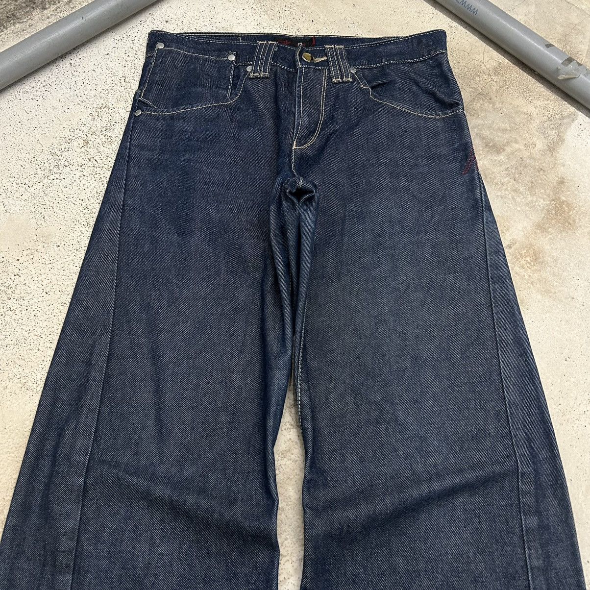 Levi's Y2k Levis Engineered Baggy Jeans Indigo Size US 29 - 3 Thumbnail
