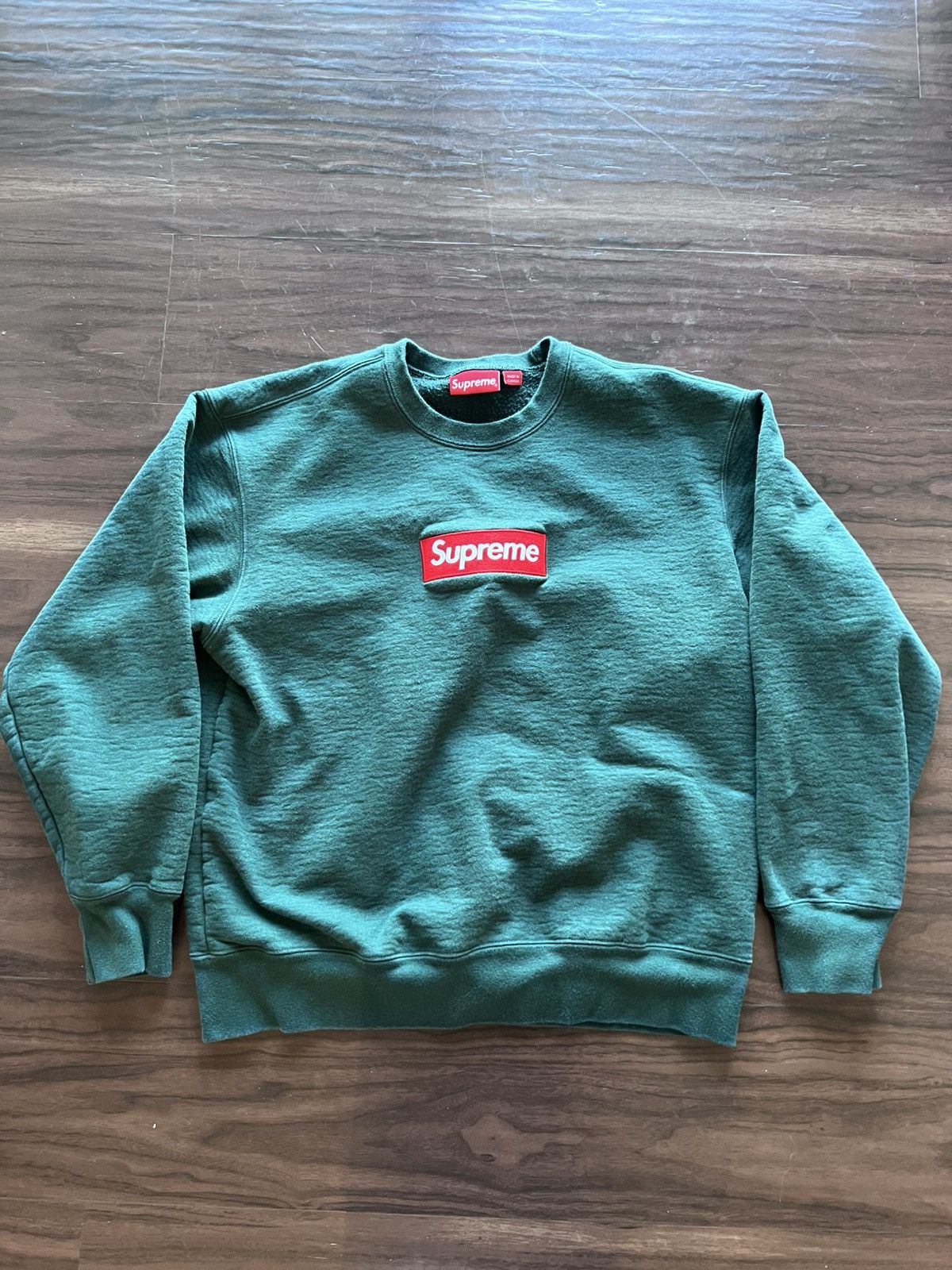 Supreme Supreme Box Logo Crew Neck Size US M / EU 48-50 / 2 - 1 Thumbnail