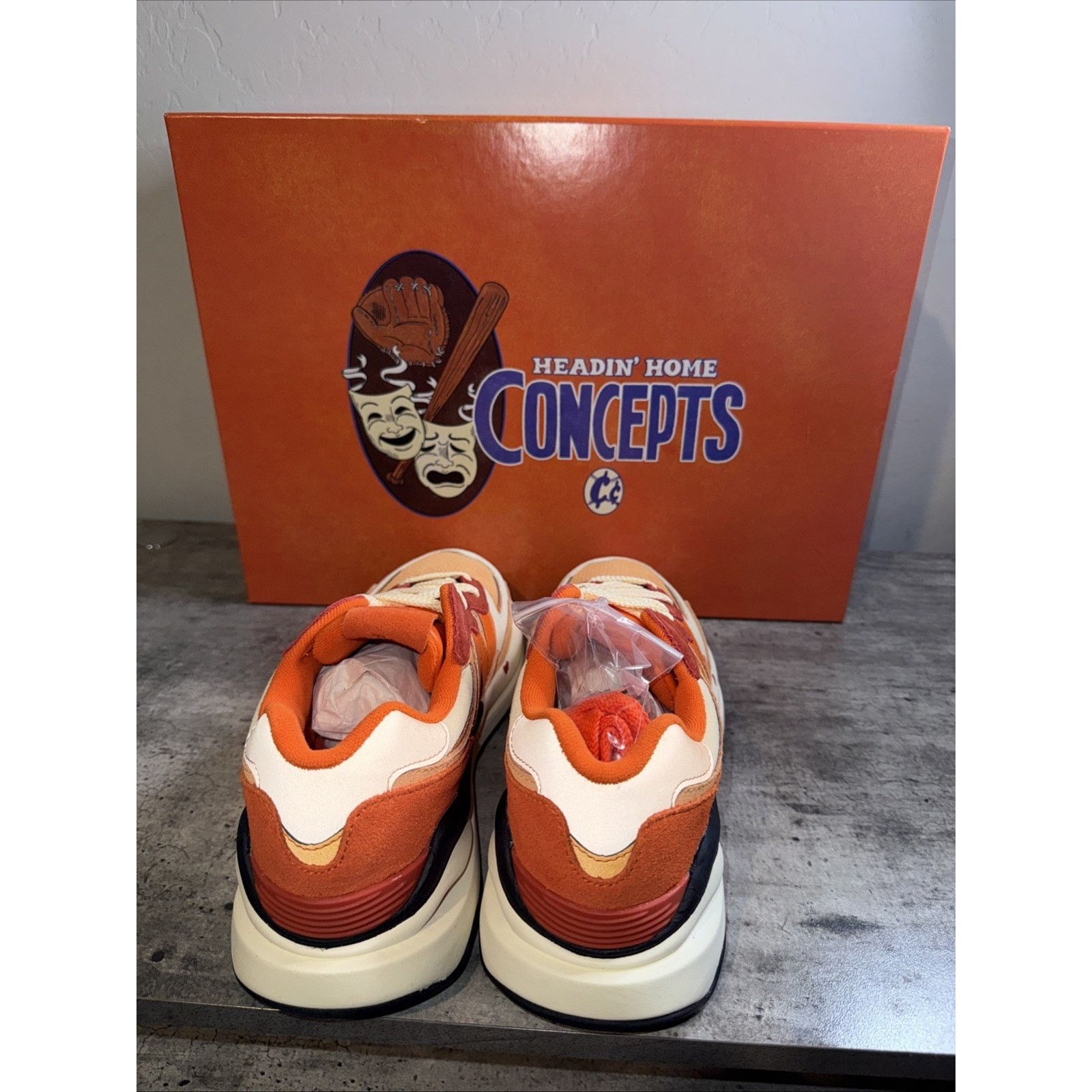 New Balance New Balance 57/40 Concepts (Special Box) Orange Size 7.5 Size US 7.5 / EU 40-41 - 3 Thumbnail
