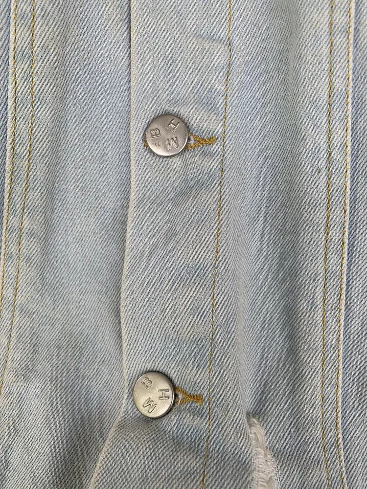 Misbhv SS16 ripped DRAINED washed blue denim jacket Size US M / EU 48-50 / 2 - 13 Thumbnail