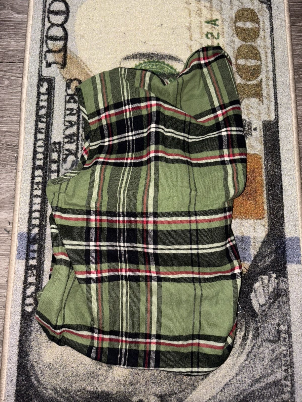 Supreme Supreme Tartan Flannel Cargo Vest Green Size US L / EU 52-54 / 3 - 4 Thumbnail