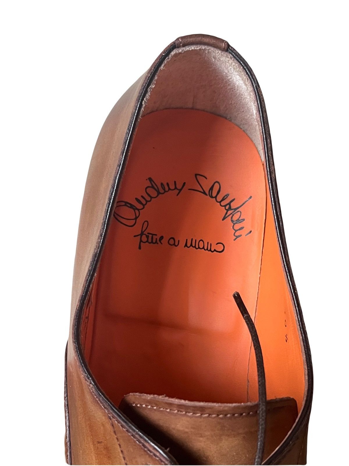 Santoni Handmade Santoni Leather Shoes Size US 10.5 / EU 43-44 - 7 Thumbnail