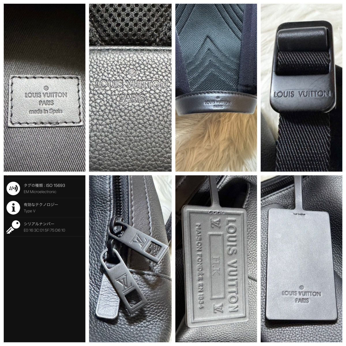 Louis Vuitton Authentic Louis Vuitton LV Aerogramme Leather Backpack Size ONE SIZE - 2 Thumbnail