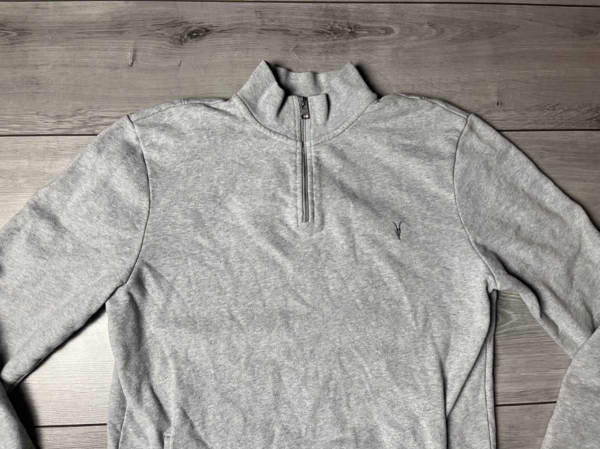 Allsaints Allsaints half zipper sweatshirt pockets size Large Size US L / EU 52-54 / 3 - 3 Thumbnail