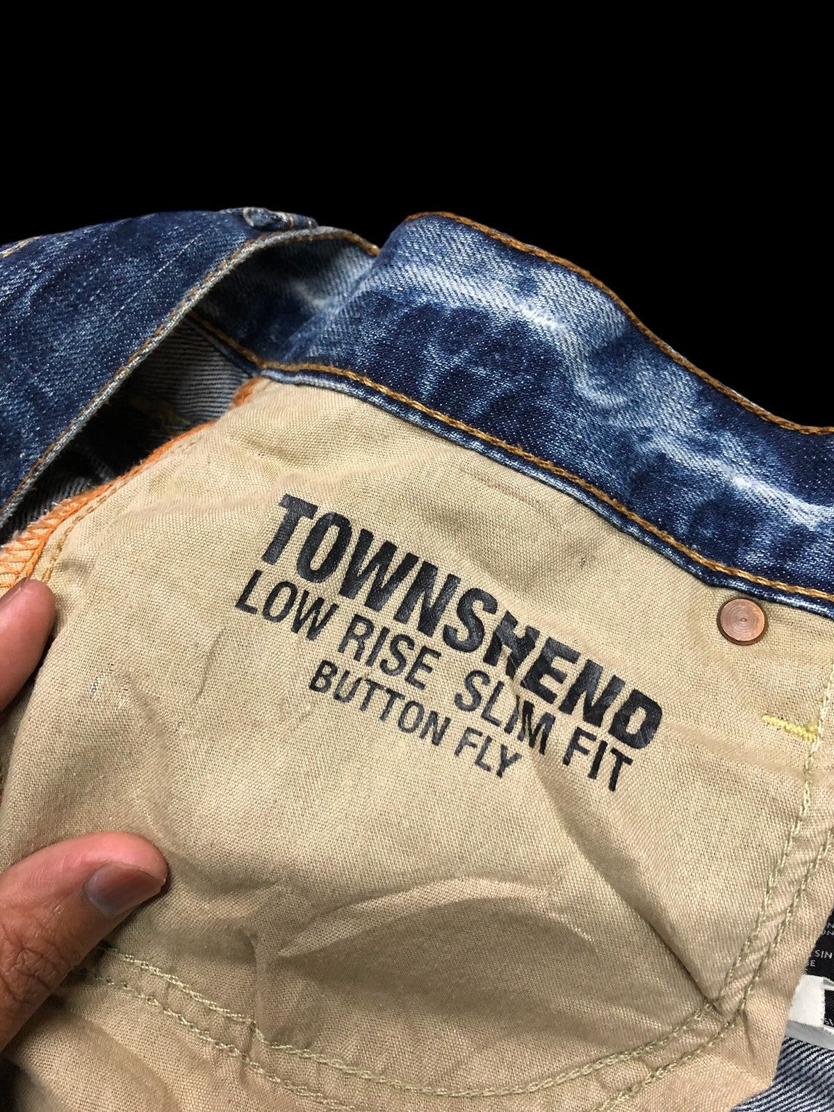 Polo Ralph Lauren RL POLO JEANS WASHED BLUE DENIM Size US 36 / EU 52 - 3 Thumbnail