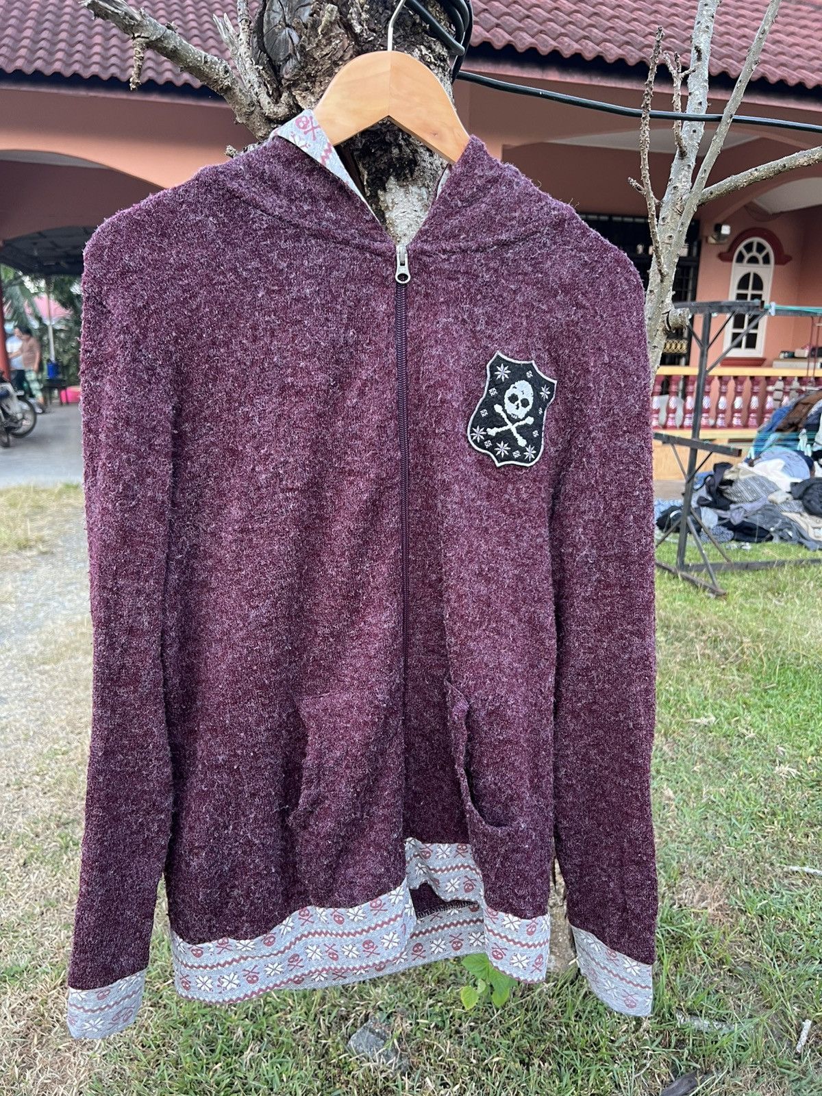 Pre-owned If Six Was Nine X Seditionaries Beaumont Carr Wool Like Mastermind Style Jacket In Multicolor