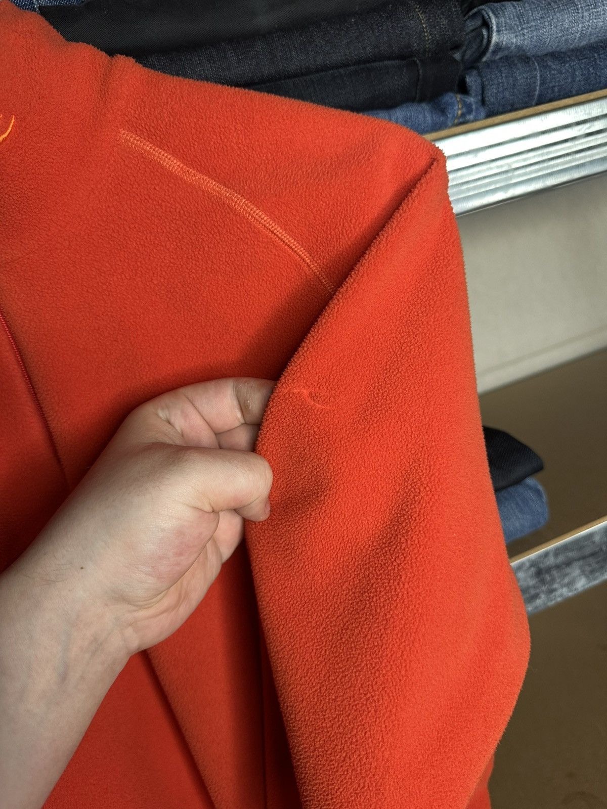 KJUS Kjus Systems Fleece Pullover Half Zip Orange Woman’s Size L Size L / US 10 / IT 46 - 5 Thumbnail