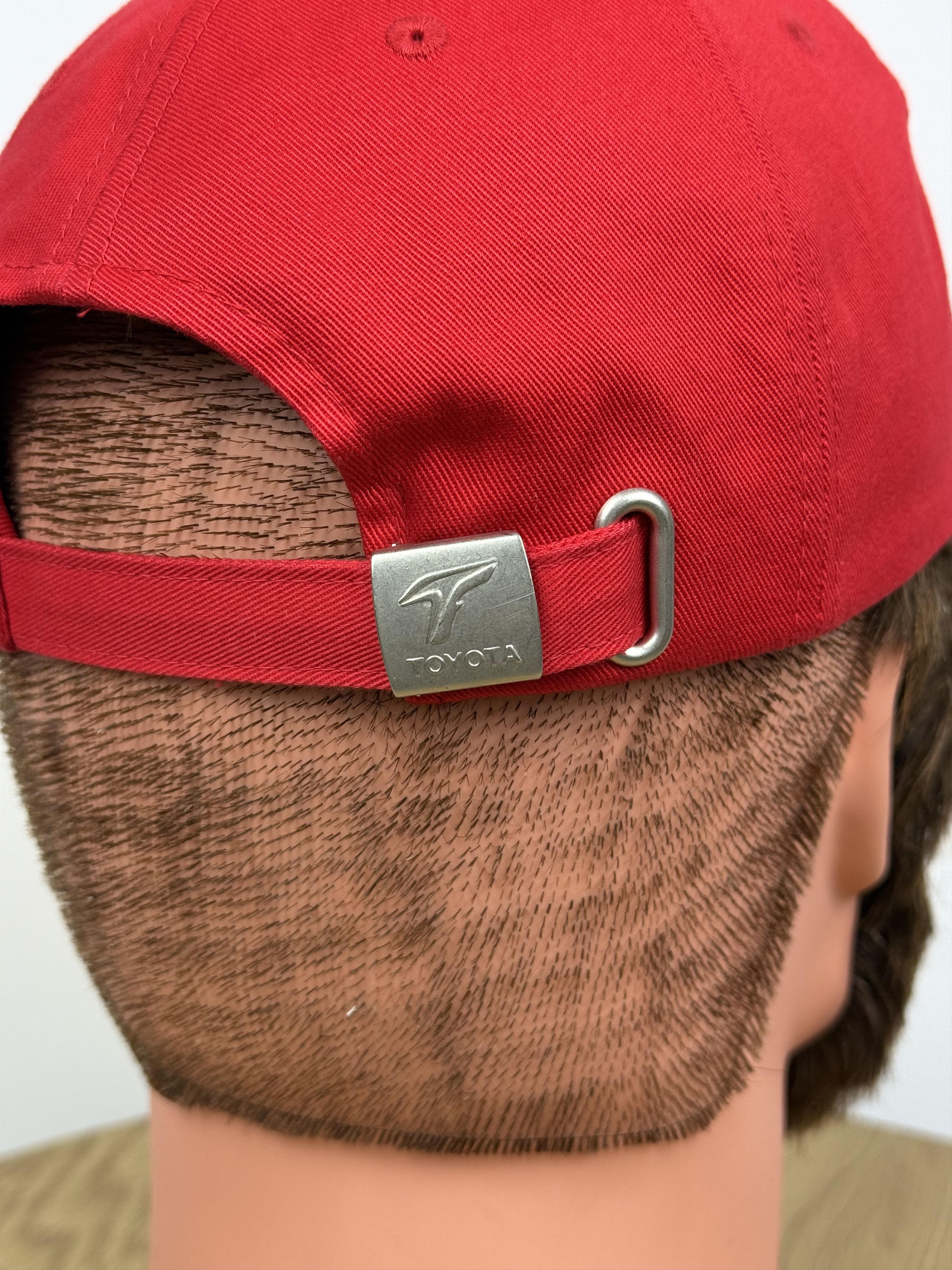Formula 1 Panasonic Toyota Racing F1 Formula Uno Cap Hat Red Big Logo Size ONE SIZE - 6 Thumbnail