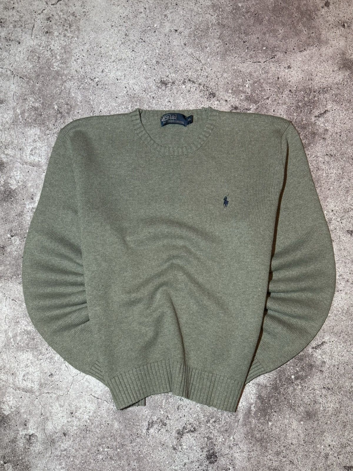 Polo Ralph Lauren × Vintage Polo Ralph Lauren Vintage Knitted Cotton Sweater 90s Size US XL / EU 56 / 4 - 1 Thumbnail