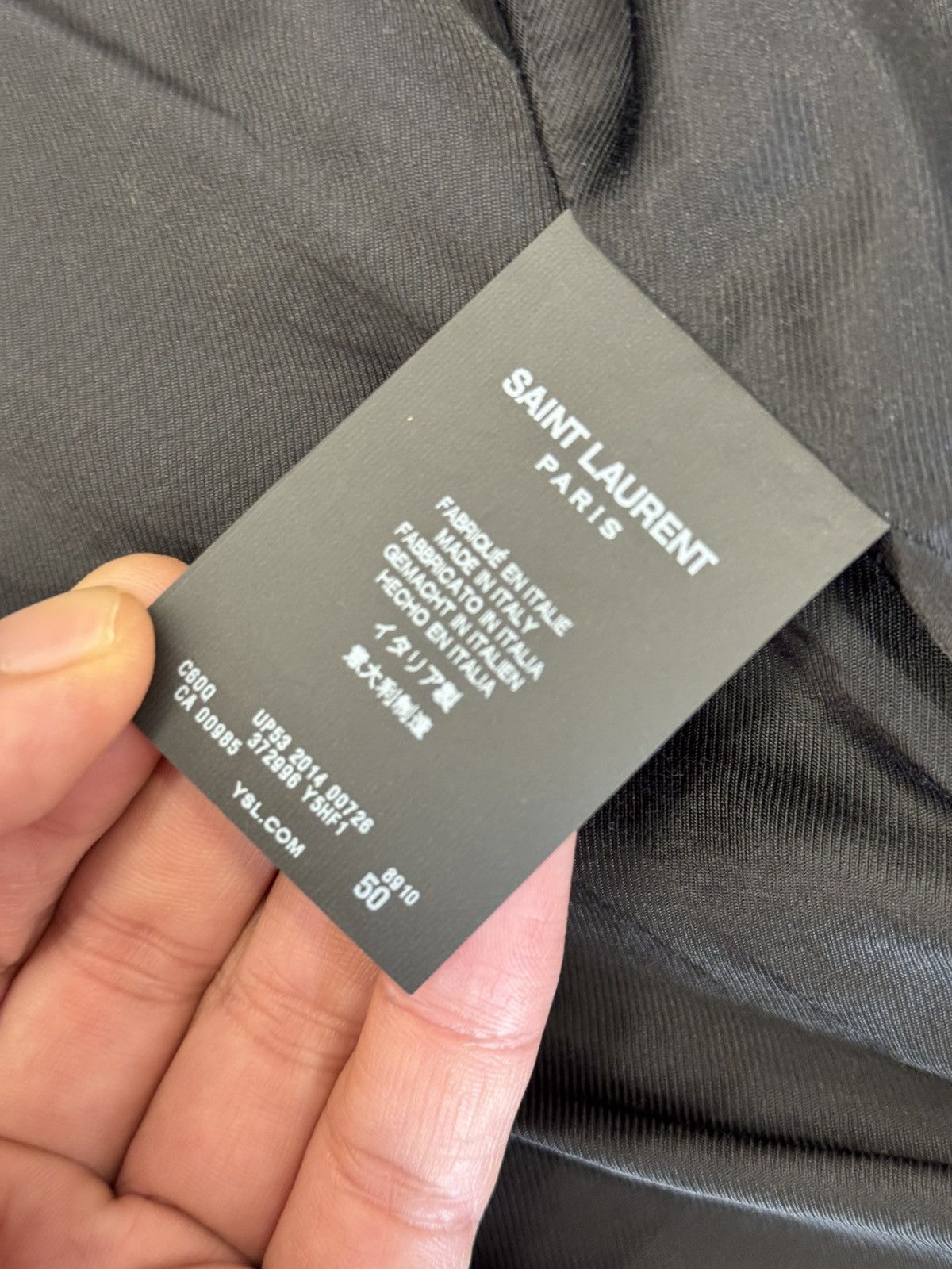 Saint Laurent Paris Saint Laurent Paris 15SS Leather Jacket Size US M / EU 48-50 / 2 - 5 Thumbnail