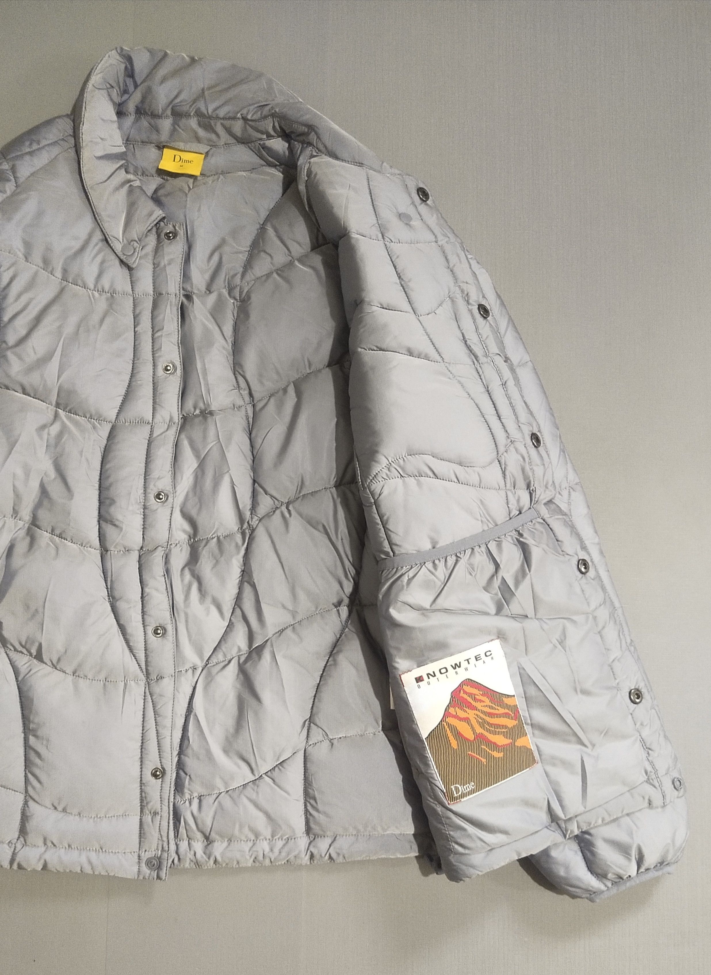 Dime DIME - MIDWEIGHT WAVE PUFFER JACKET Size US M / EU 48-50 / 2 - 3 Thumbnail
