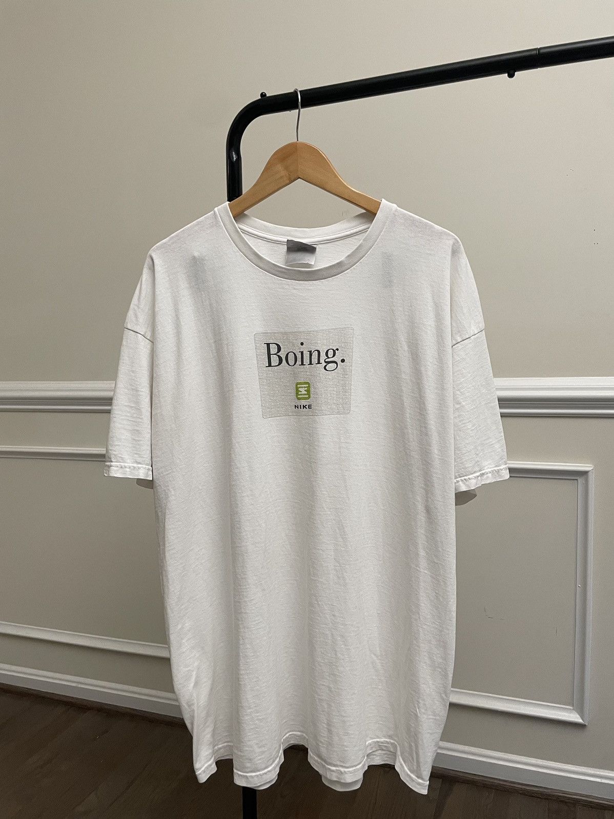 Nike × Supreme Vintage Y2K Nike White Art Graphic Tee Shirt Size US XL / EU 56 / 4 - 2 Thumbnail