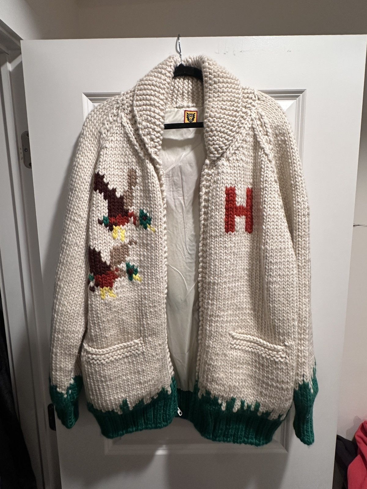Human Made HUMAN MADE ZIP-UP KNIT CARDIGAN Size US XL / EU 56 / 4 - 2 Thumbnail
