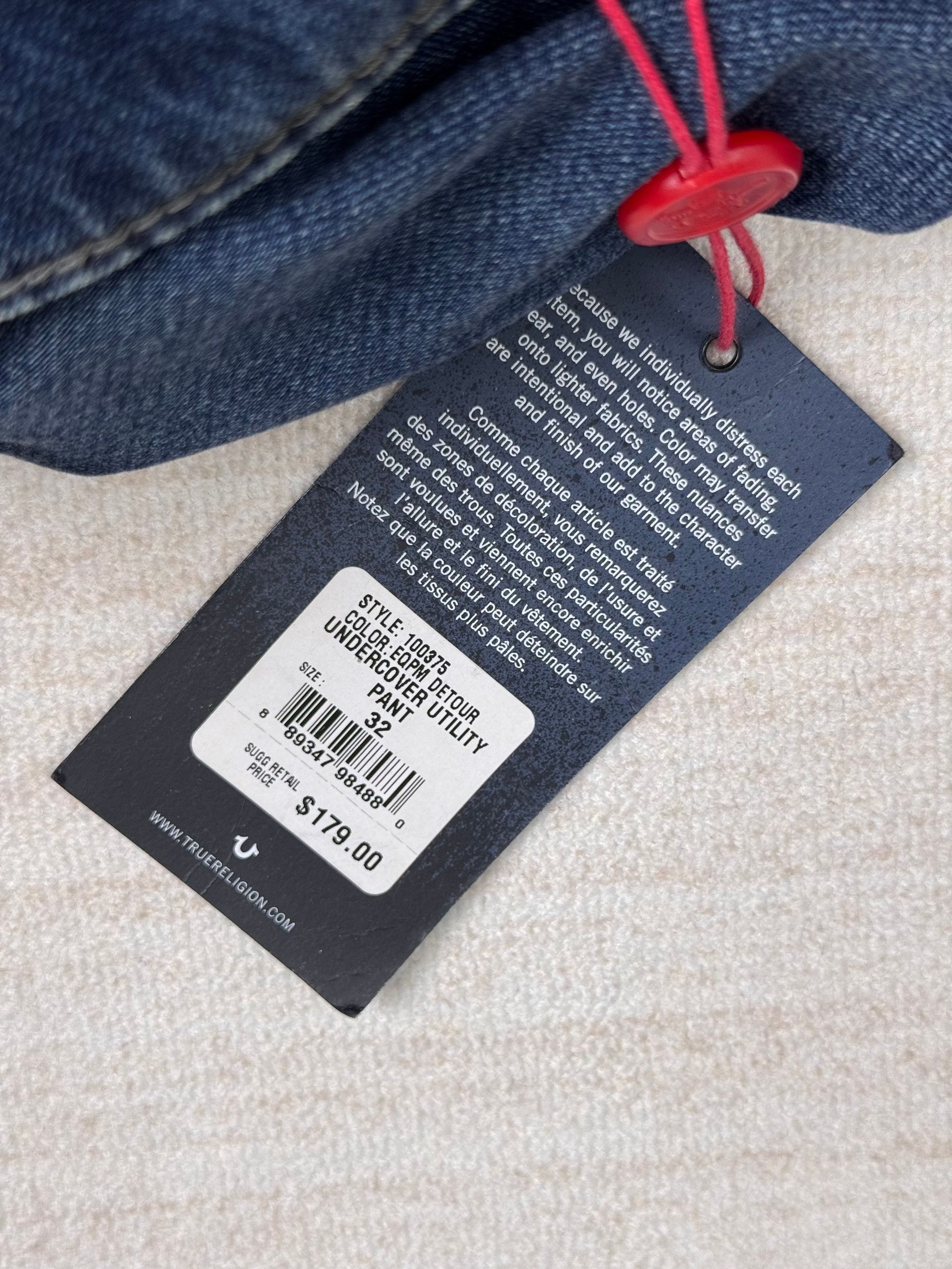 True Religion New with Tag* True Religion Undercover Utility Jeans Size US 32 / EU 48 - 9 Thumbnail