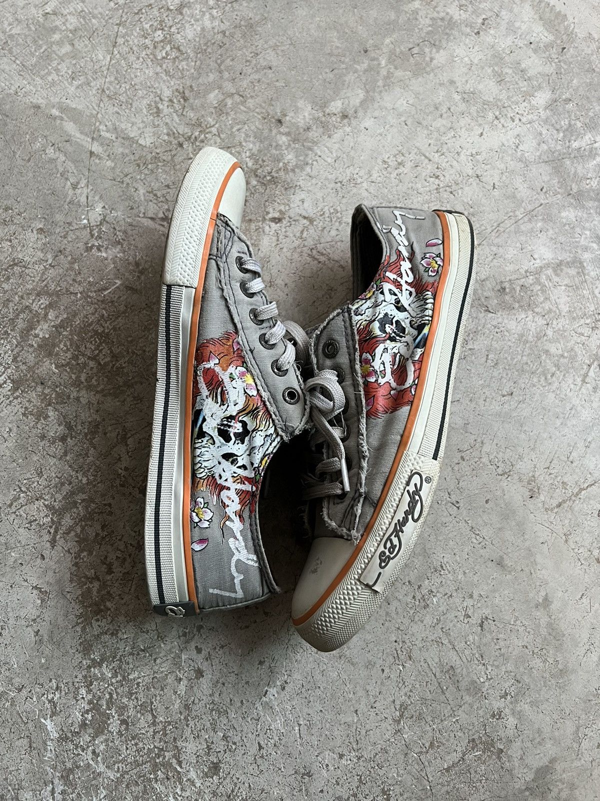 Christian Audigier SOLD* Ed Hardy Christian Audigier Low sneakers Size US 9.5 / EU 42-43 - 3 Thumbnail