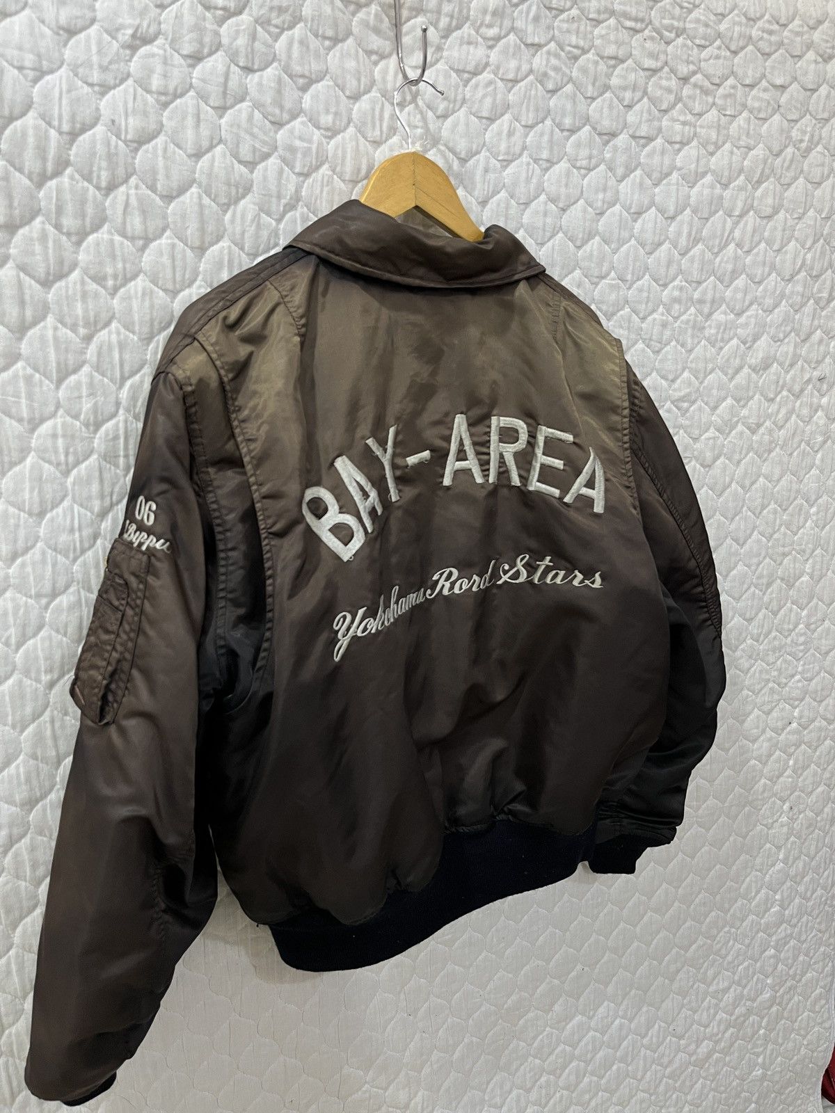 Vintage (Wwww)🔥🔥RARE US AIR FORCE BOMBER JACKET Size US M / EU 48-50 / 2 - 3 Thumbnail