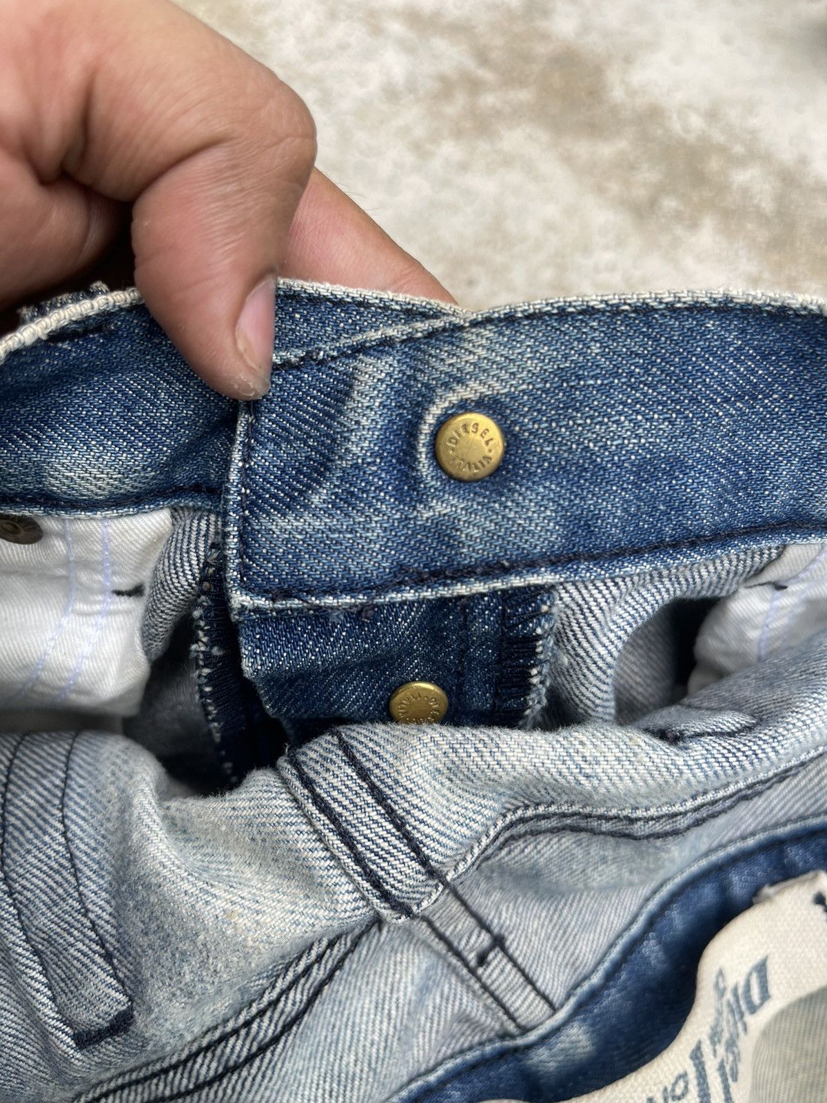 Diesel Vintage Diesel Industry RR55 Selvedge Denim Jeans Size US 30 / EU 46 - 12 Thumbnail