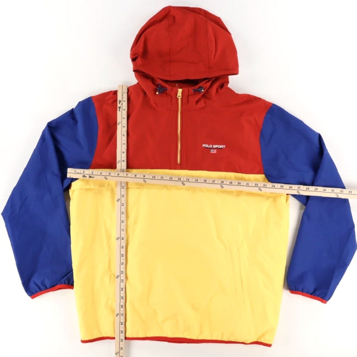 Polo Ralph Lauren Polo Ralph Lauren Pullover Anorak Sport Colorblock Jacket Men's L Size US L / EU 52-54 / 3 - 3 Thumbnail