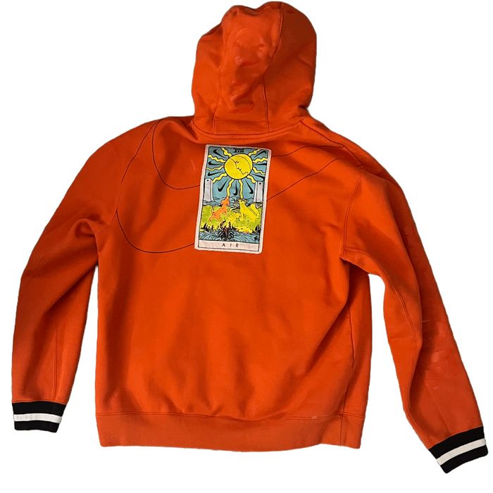 mens orange nike sweatshirt