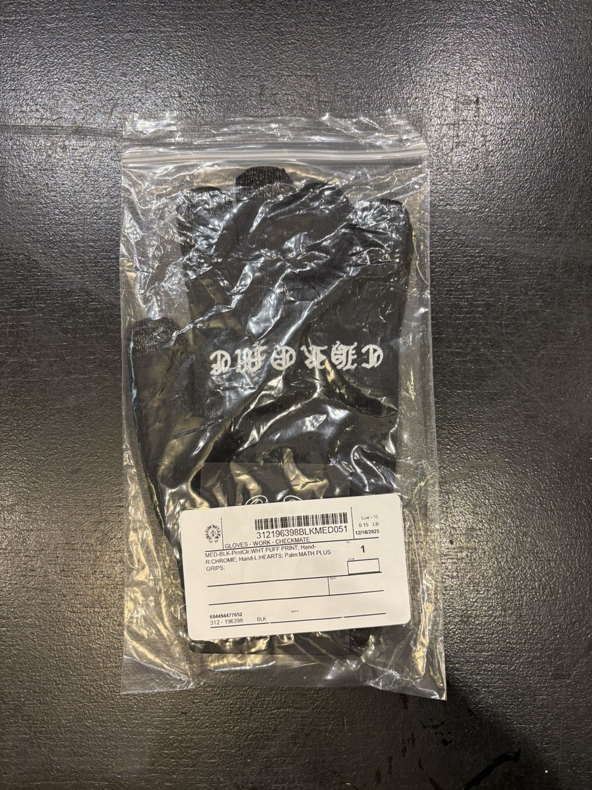 Chrome Hearts Chrome Hearts Knit Gloves Size ONE SIZE - 1 Thumbnail