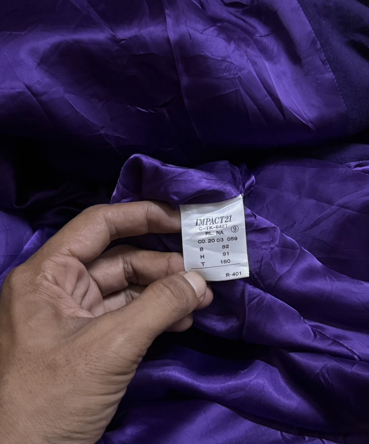 Polo Ralph Lauren RALPH LAUREN PURPLE WOOL LONG COAT Size US XL / EU 56 / 4 - 6 Thumbnail