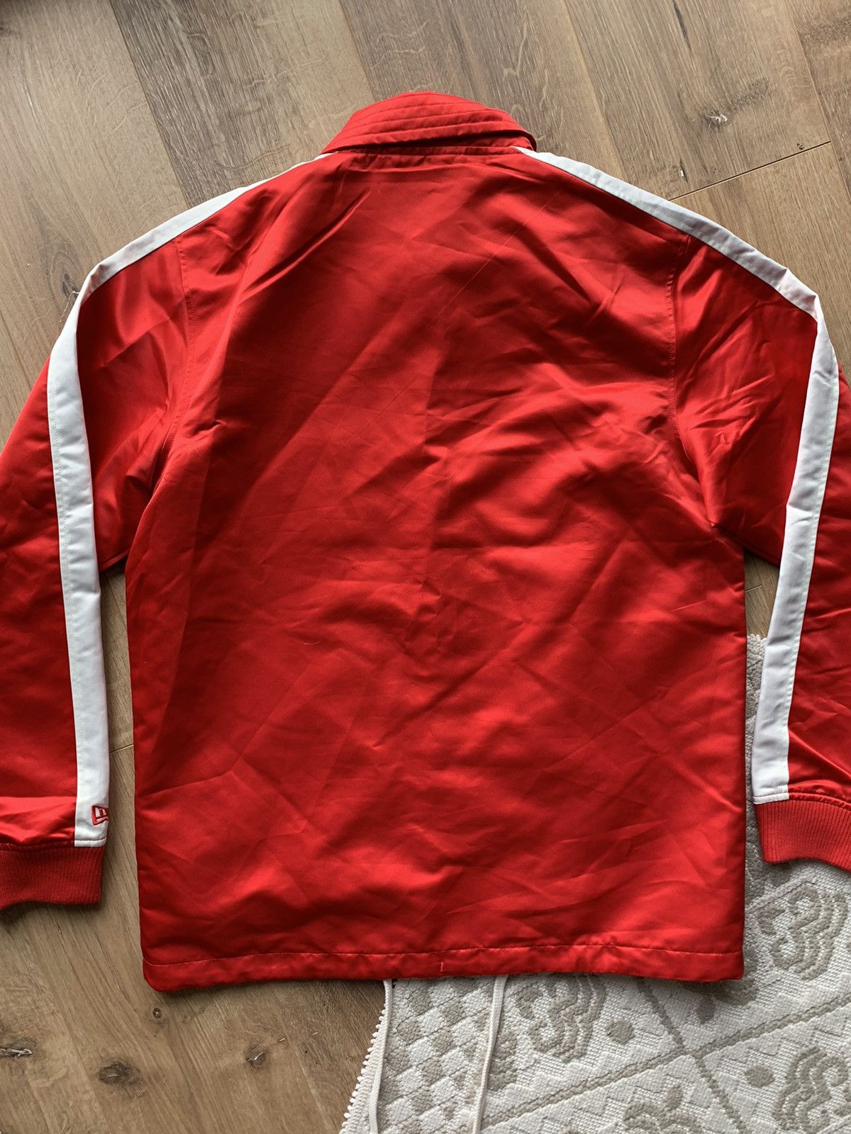 NBA New Era NBA Chicago Bulls Wordmark coaches jacket Size US L / EU 52-54 / 3 - 8 Thumbnail