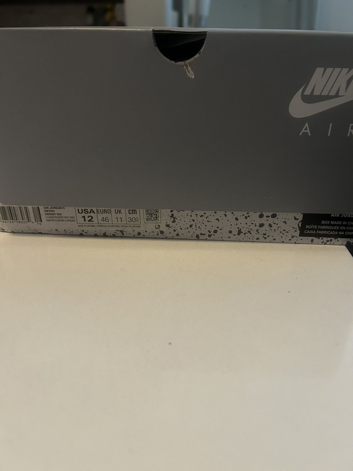 Jordan Brand Jordan 5 wolf grey Size US 12 / EU 45 - 9 Thumbnail
