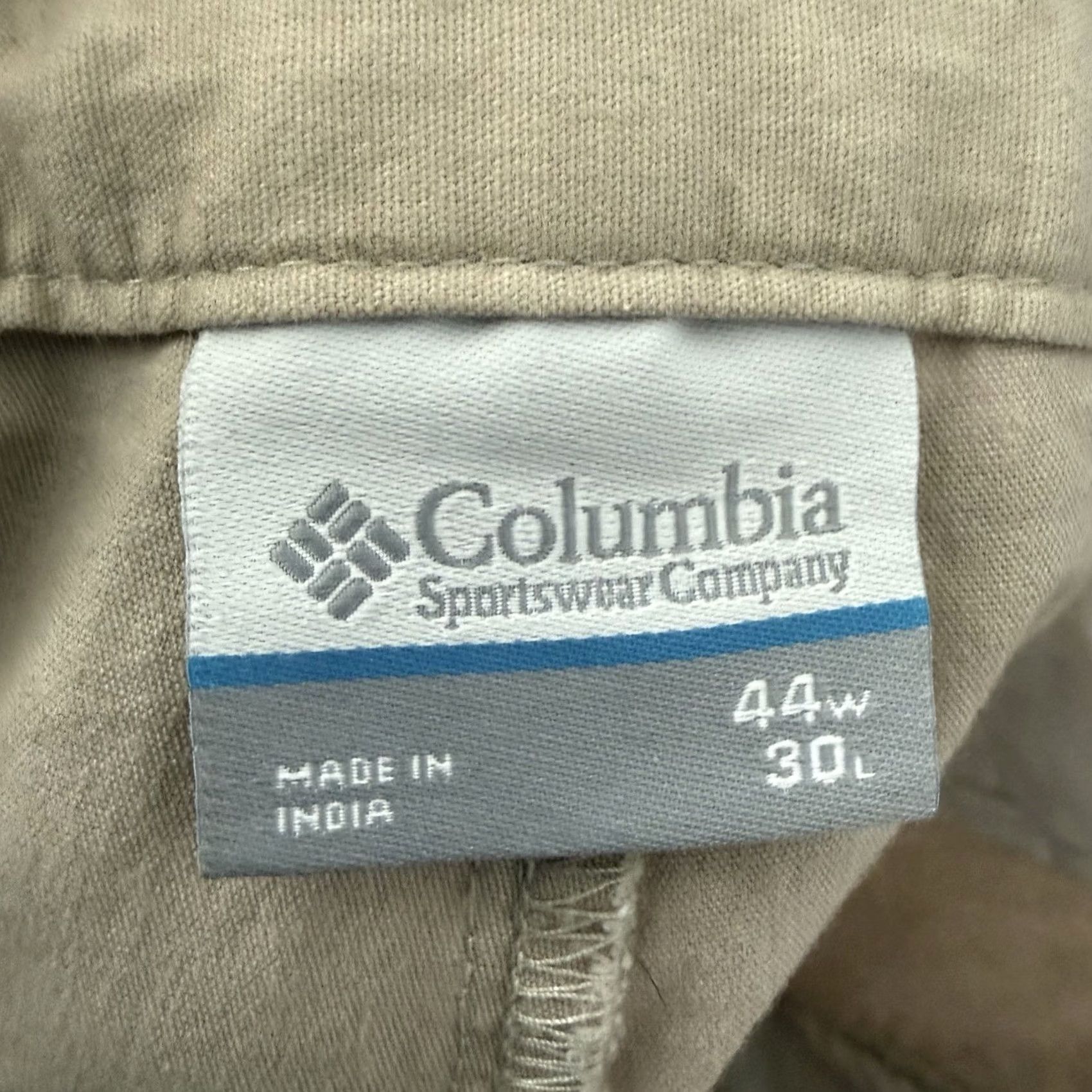 Vintage Columbia PFG Pants Mens 44x30 Flat Front Cotton Outdoors Hiking Camping Fishing Size US 44 / EU 60 - 2 Thumbnail